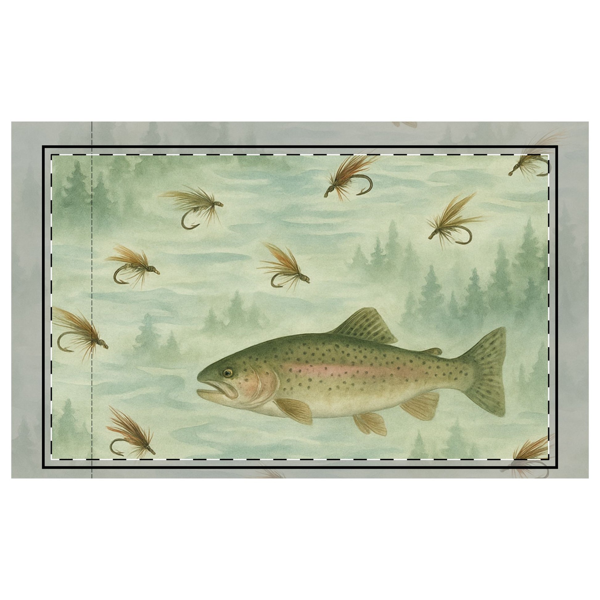 A Microfiber Pillowcase of the Fish that got Away