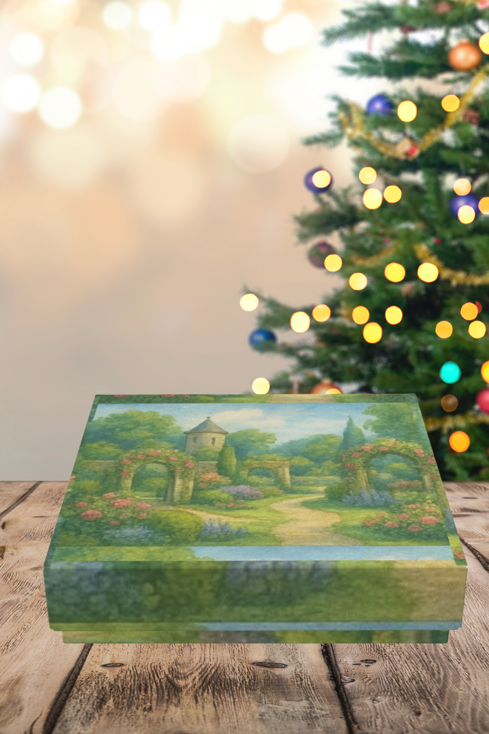 Whimsical Garden Wrapping Paper