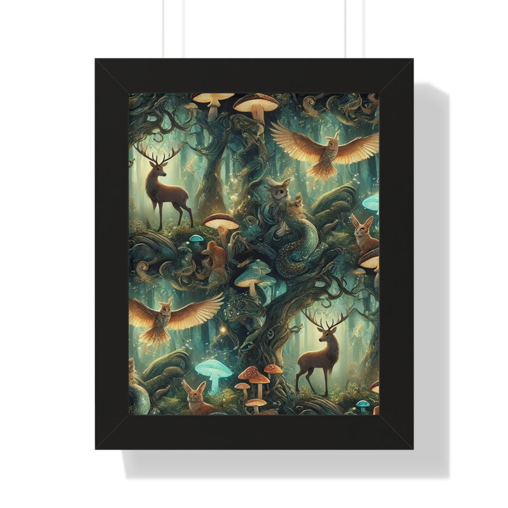 Framed Vertical Poster