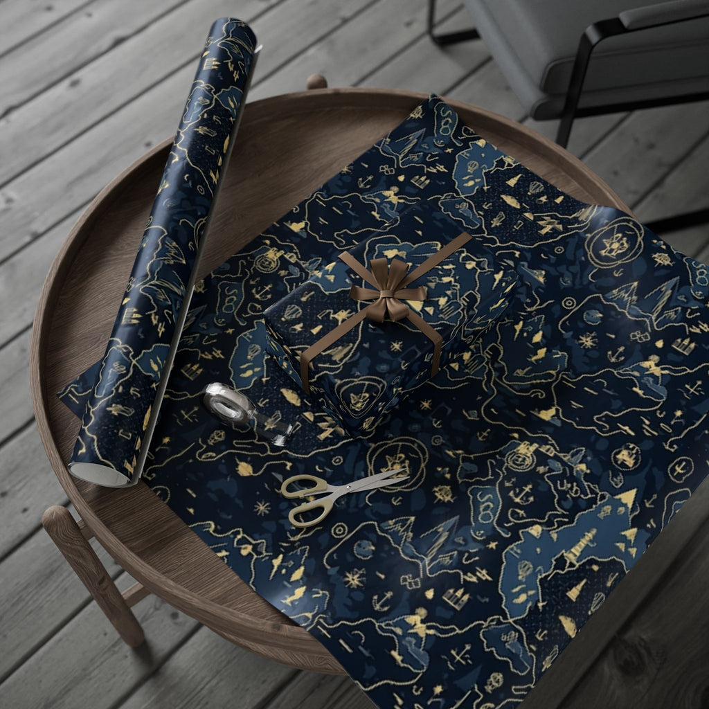 Elegant Abstract Wrapping Paper, Gift Wrap, Decorative Paper, Holiday Packaging, Birthday Wrapping, Eco-Friendly Gift Wrap