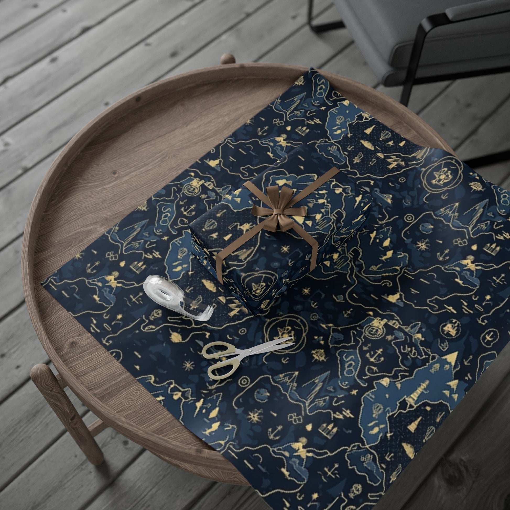 Elegant Abstract Wrapping Paper, Gift Wrap, Decorative Paper, Holiday Packaging, Birthday Wrapping, Eco-Friendly Gift Wrap