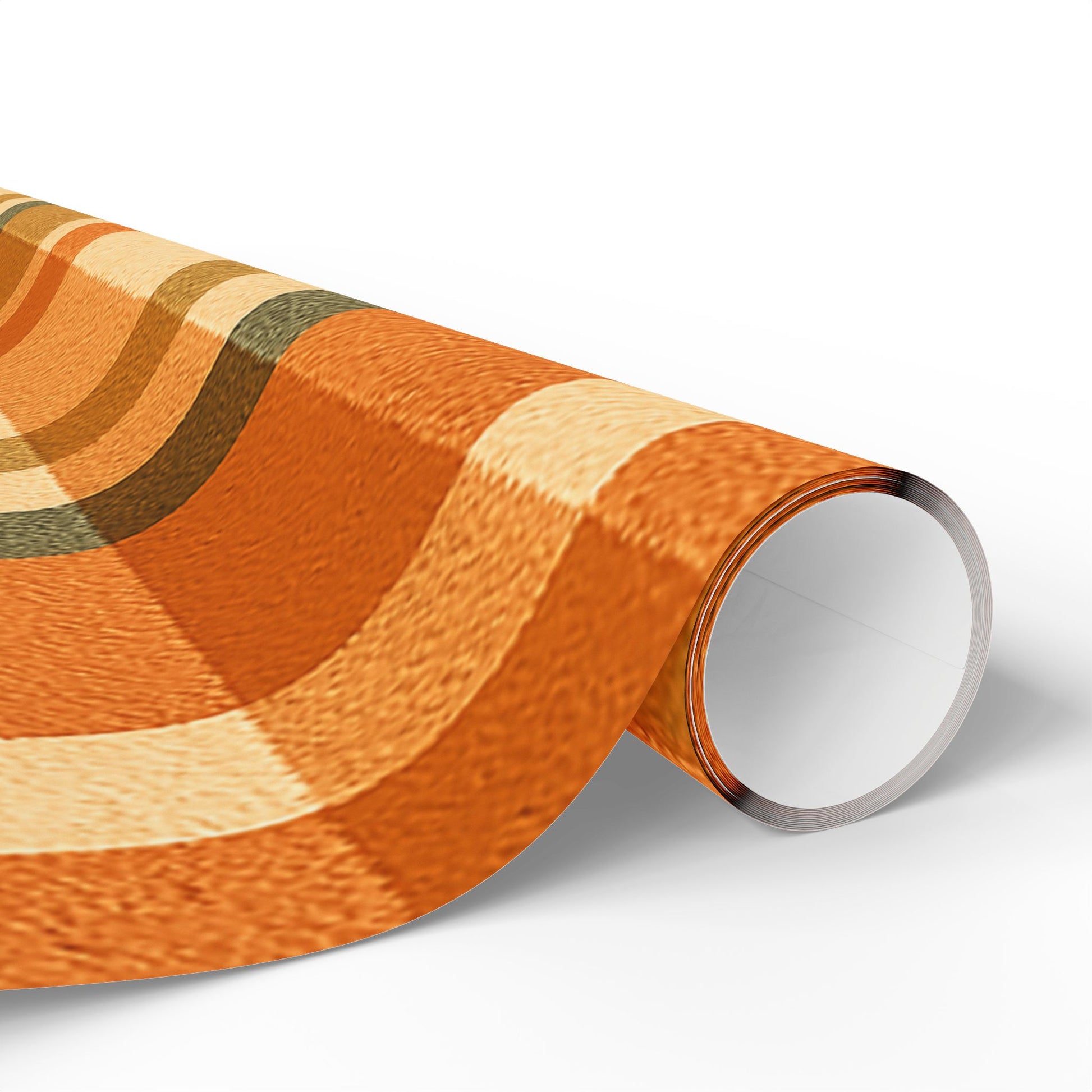 Autumn Plaid Wrapping Paper – Rustic Fall Checkered Gift Wrap for Thanksgiving and Harvest Celebrations