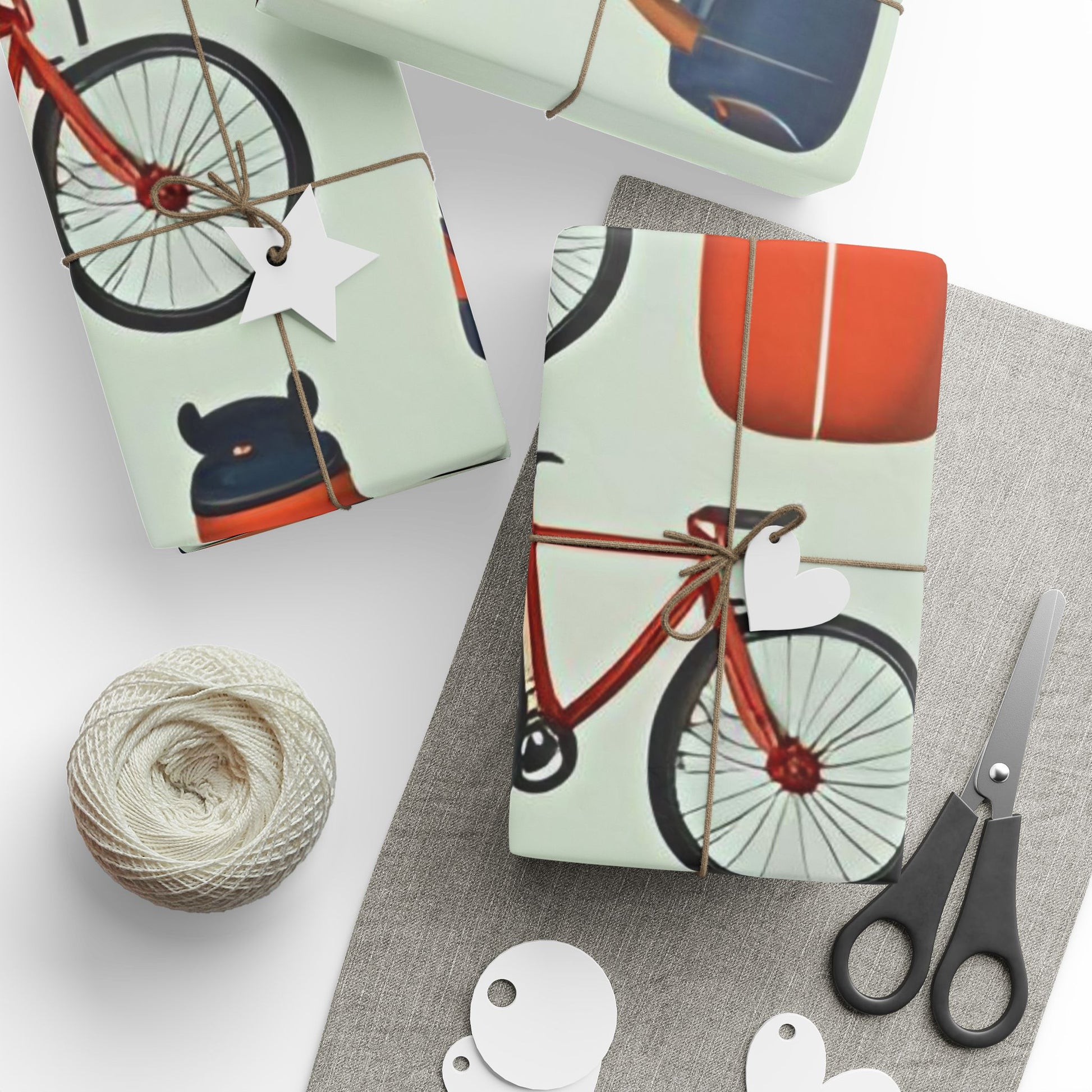 The Bicyclist Wrapping Paper