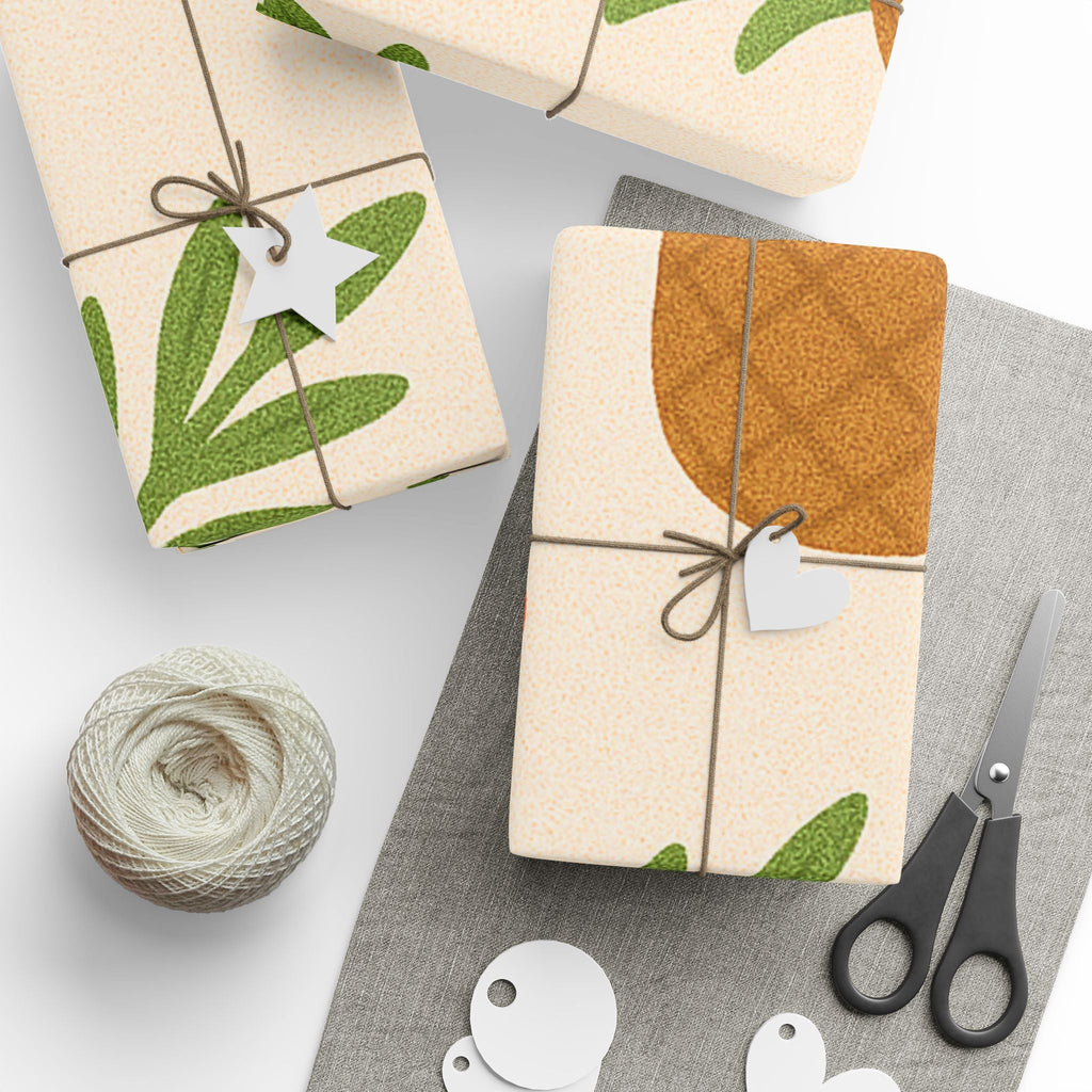 Watermelon and Pineapple Wrapping Papers