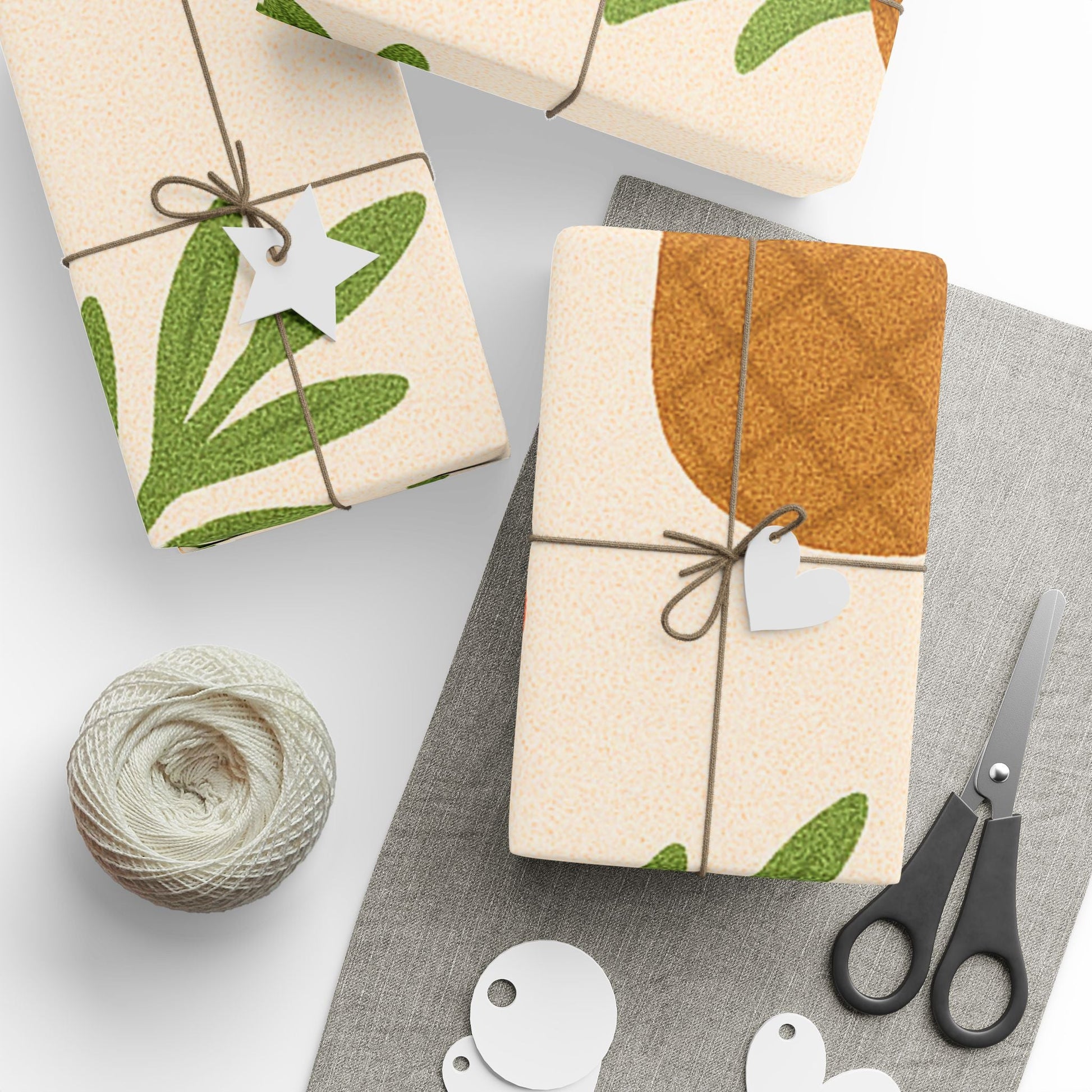 Watermelon and Pineapple Wrapping Papers