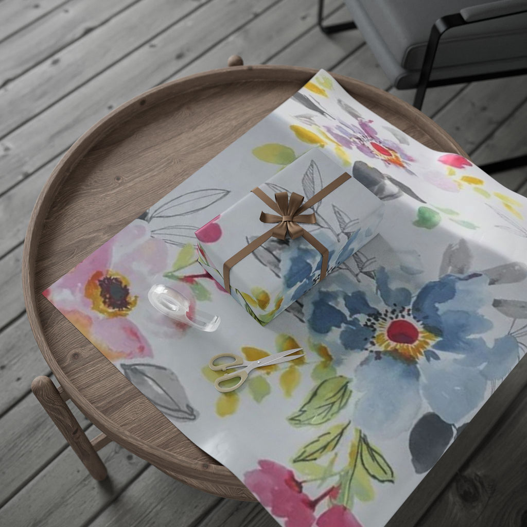 Floral Wrapping Paper - Elegant Gift Wrap for Special Occasions