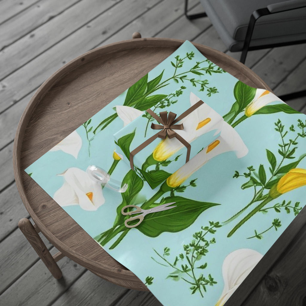 Elegant Floral Wrapping Paper for Special Occasions