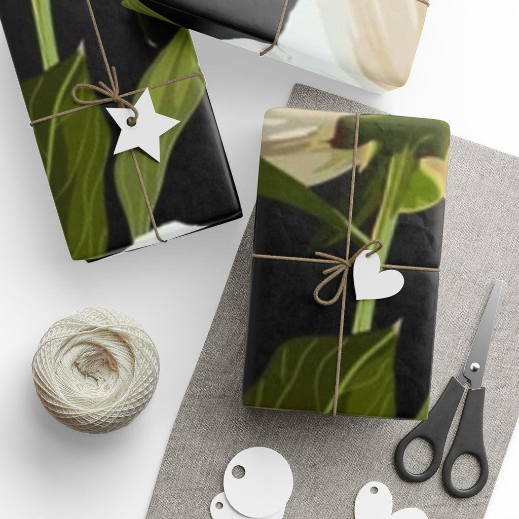 Elegant Floral Wrapping Paper - Perfect for Gifts and Celebrations
