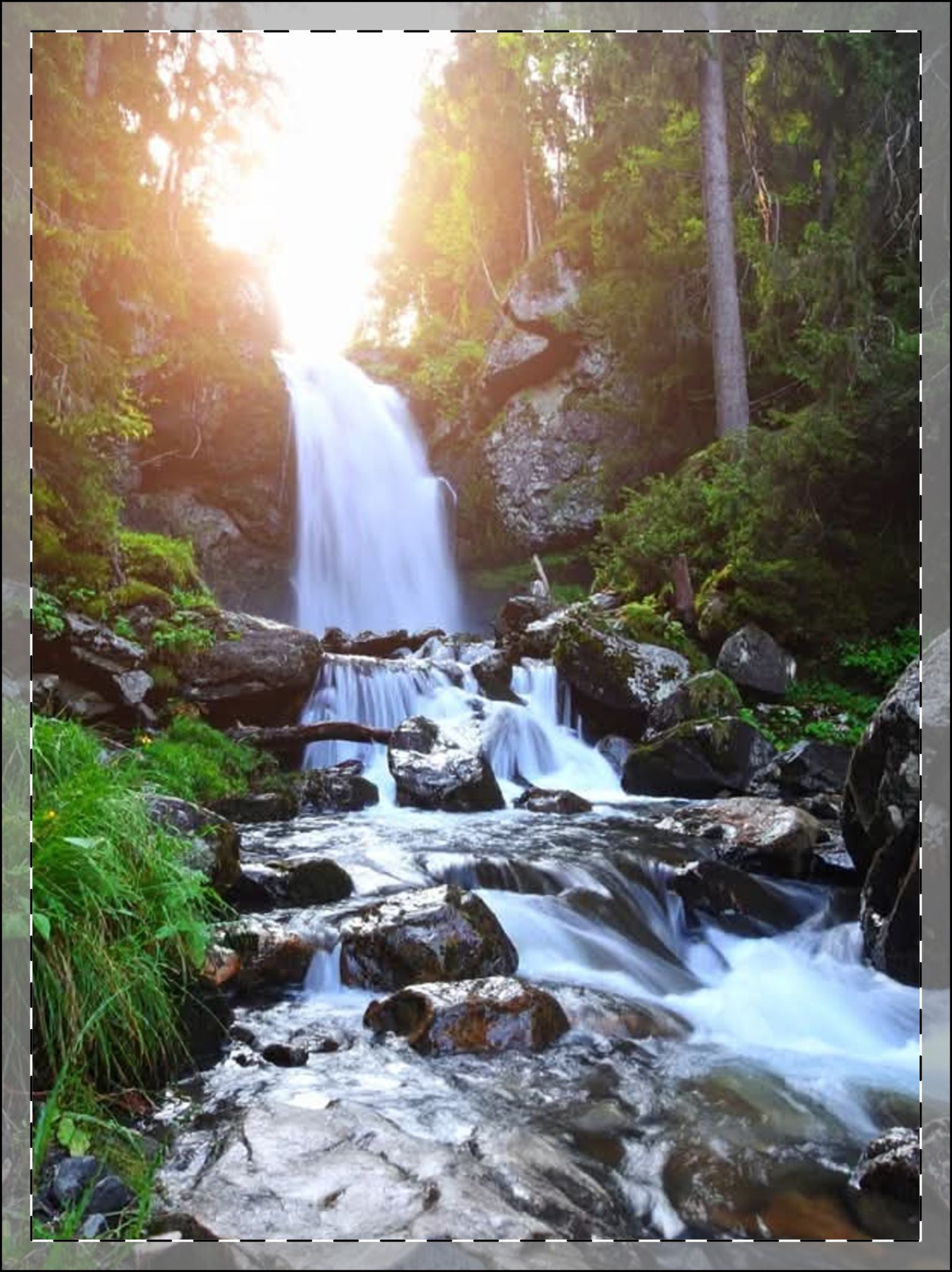 Framed Poster, Multi-Color