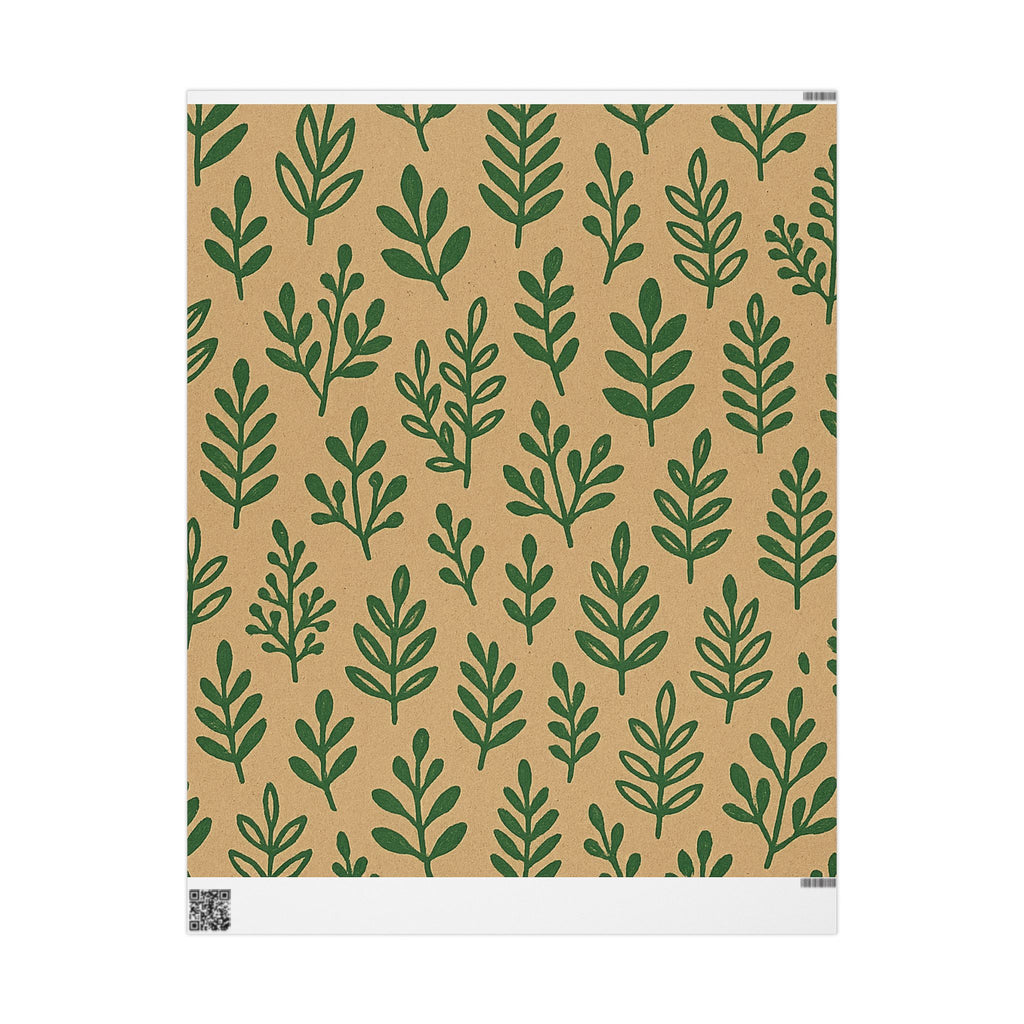 Eco-Friendly Floral Wrapping Paper, Sustainable Gift Wrap for Holidays, Birthdays, and Special Occasions, Botanical Design, Recyclable [...]