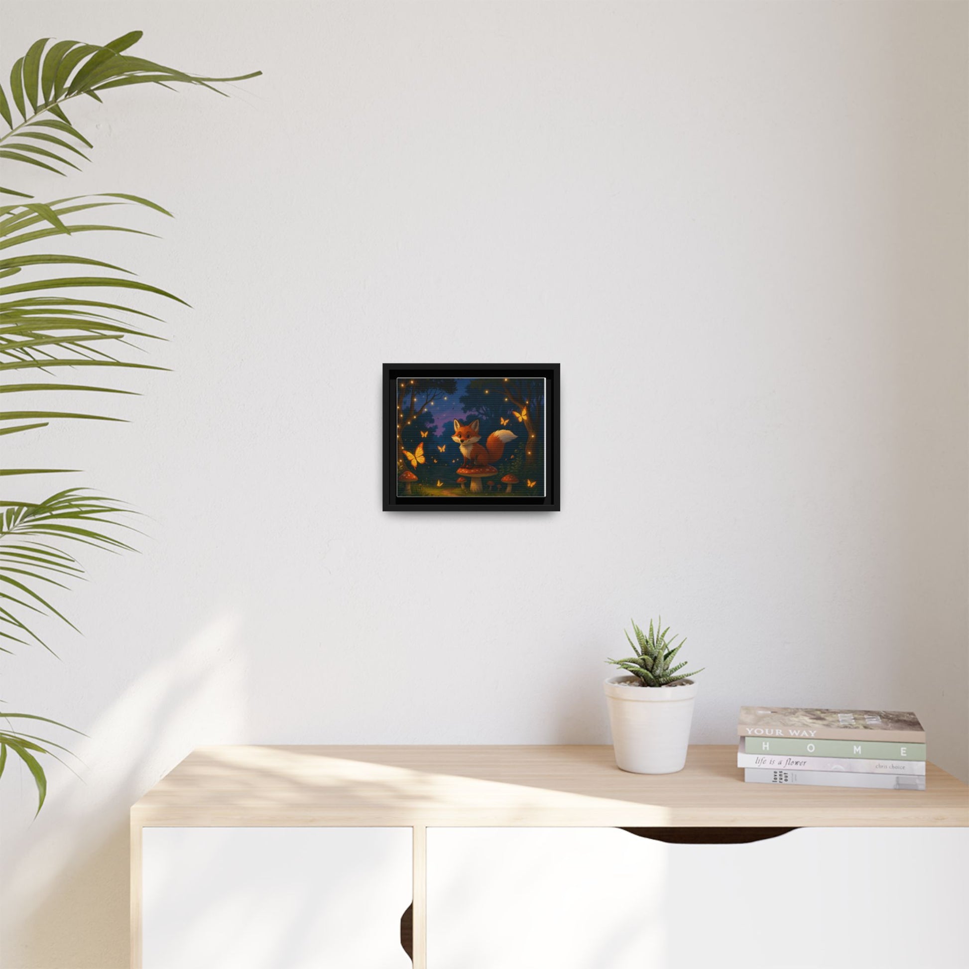Whimsical Fox Canvas Wall Art of Charlie the Whimsical Fox