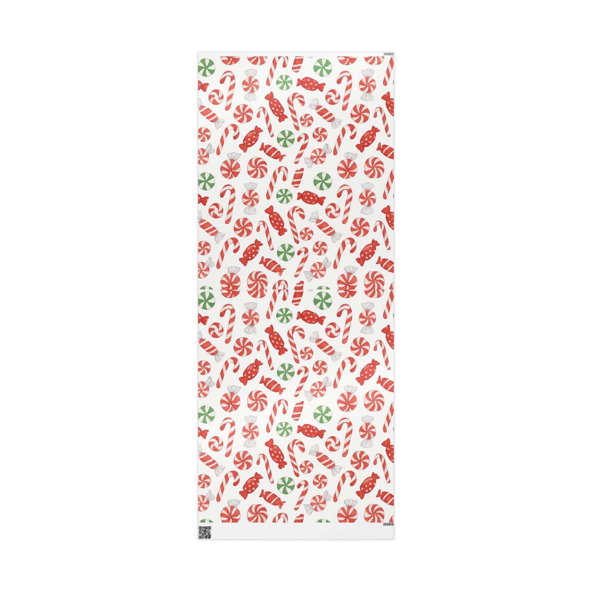 Candy Cane Wrapping Paper, Holiday Gift Wrap, Festive Decor, Christmas Gift Wrapping, Seasonal Wrapping Paper