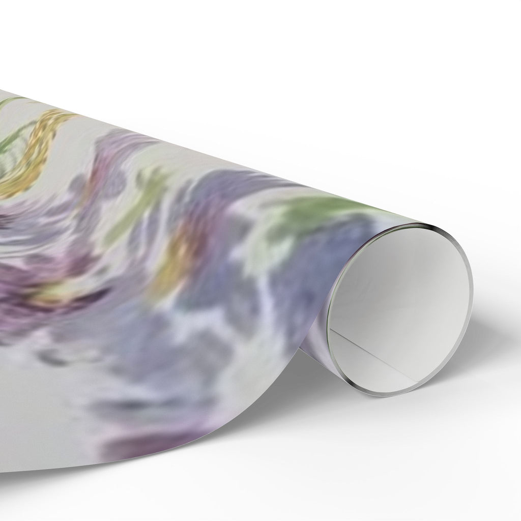 Floral Gift Wrapping Paper - Elegant Spring Design for All Occasions