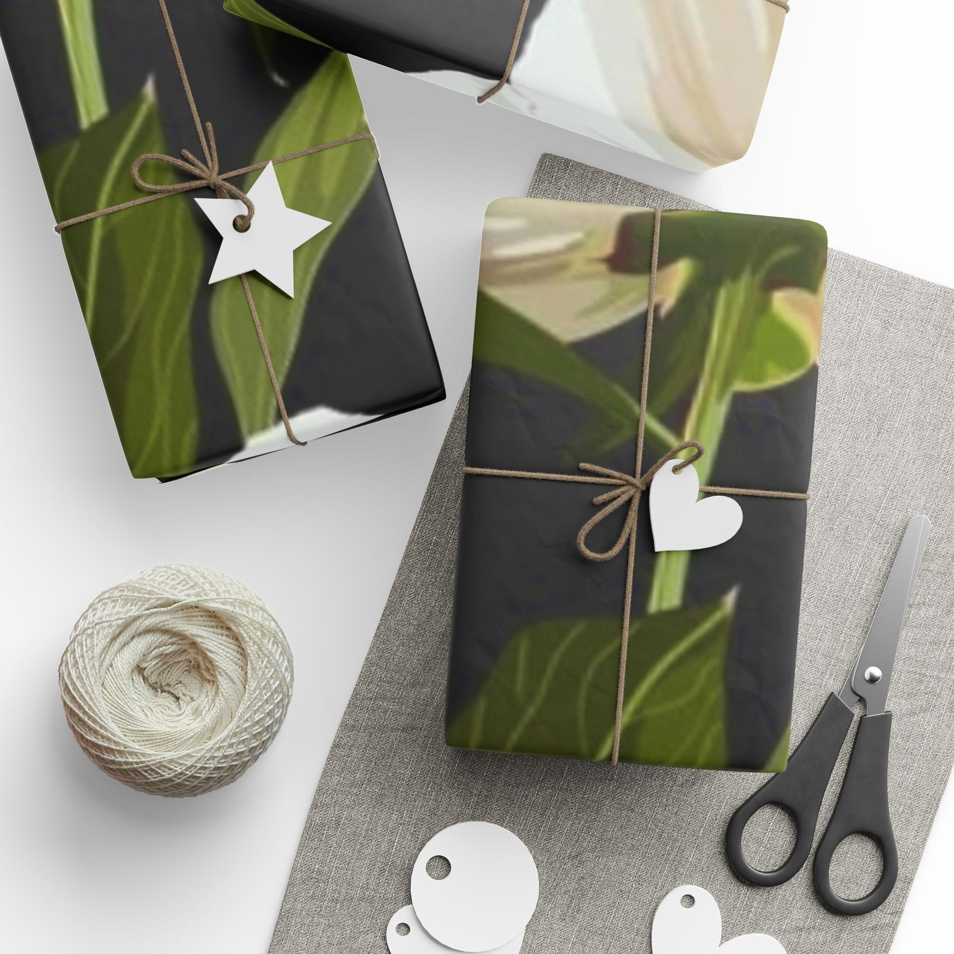 Elegant Floral Wrapping Paper - Perfect for Gifts and Celebrations