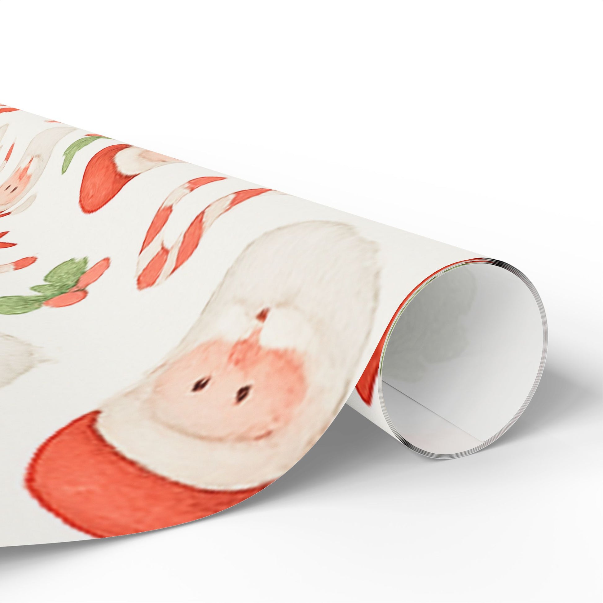 Festive Wrapping Paper - Santa - Holiday Gift Wrap, Christmas Decor, Santa Print, Eco-Friendly, Birthday Wrapping