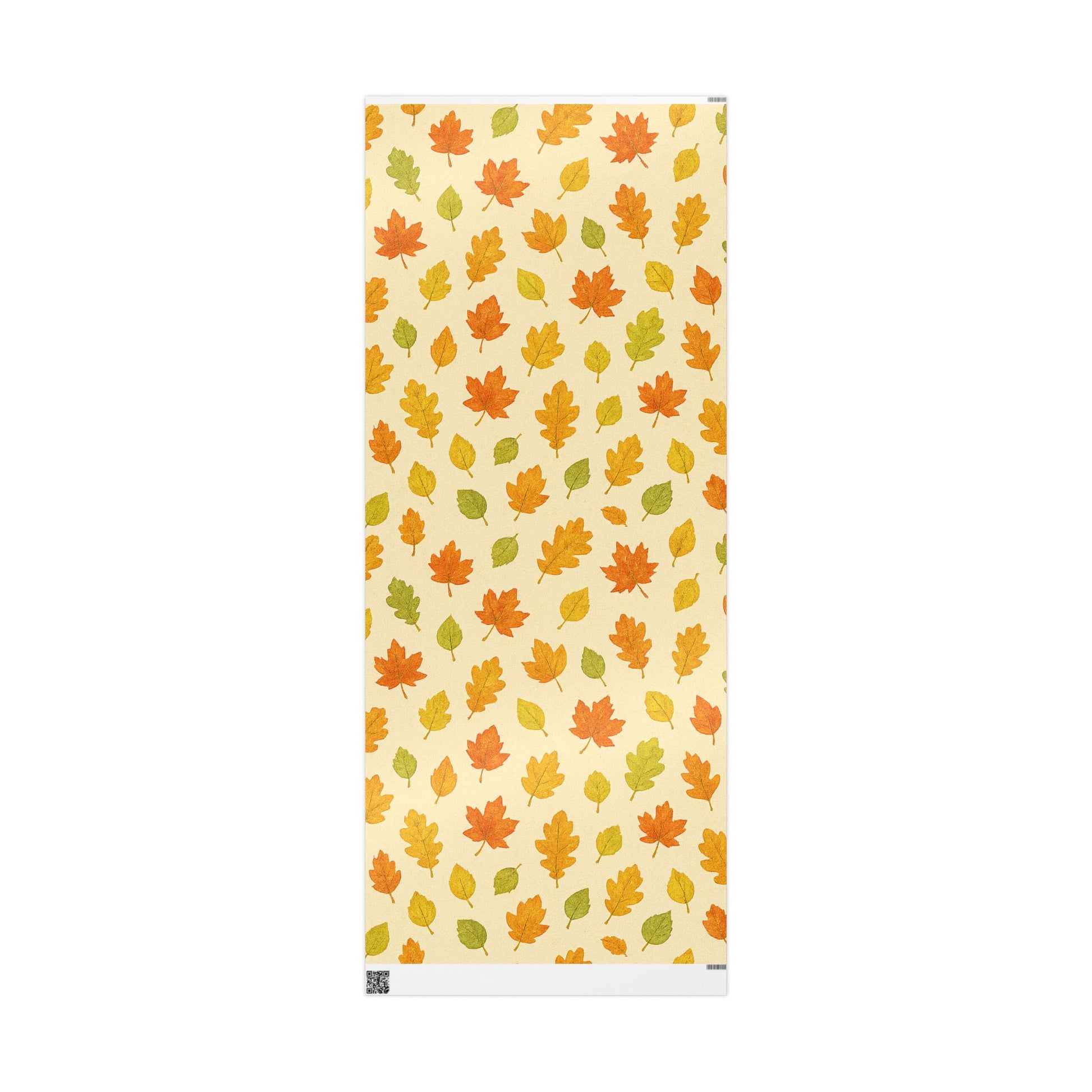 Autumn Leaf Wrapping Paper - Festive Gift Wrap for Fall Celebrations, Unique Birthday, Thanksgiving, Holiday Decor, Seasonal Crafts