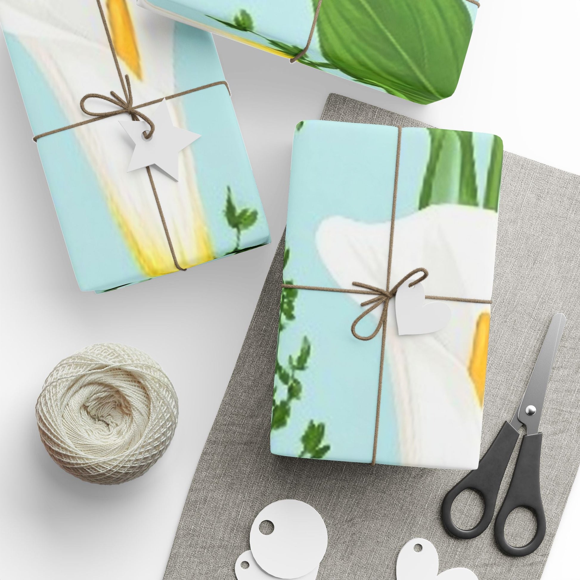 Elegant Floral Wrapping Paper for Special Occasions