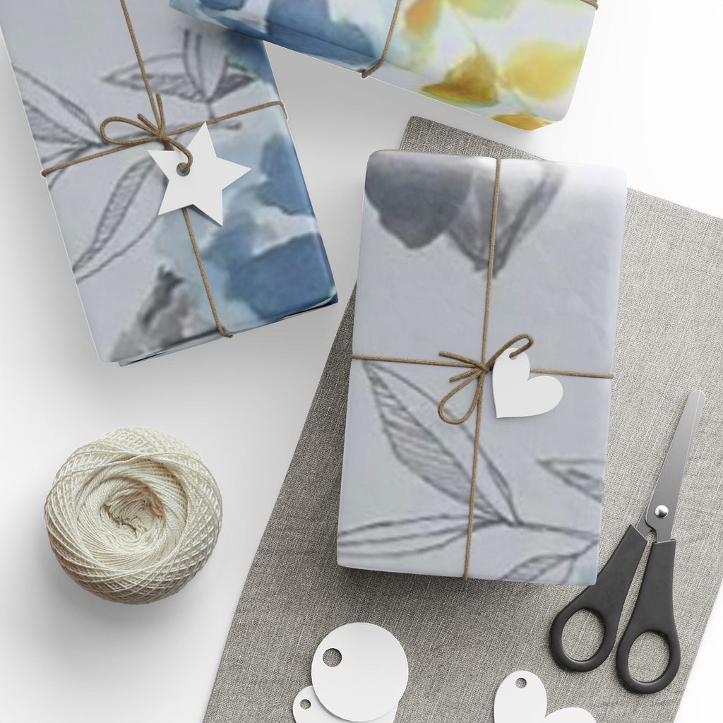 Wildflower Whimsy Wrapping Paper - Elegant Gift Wrap for Special Occasions