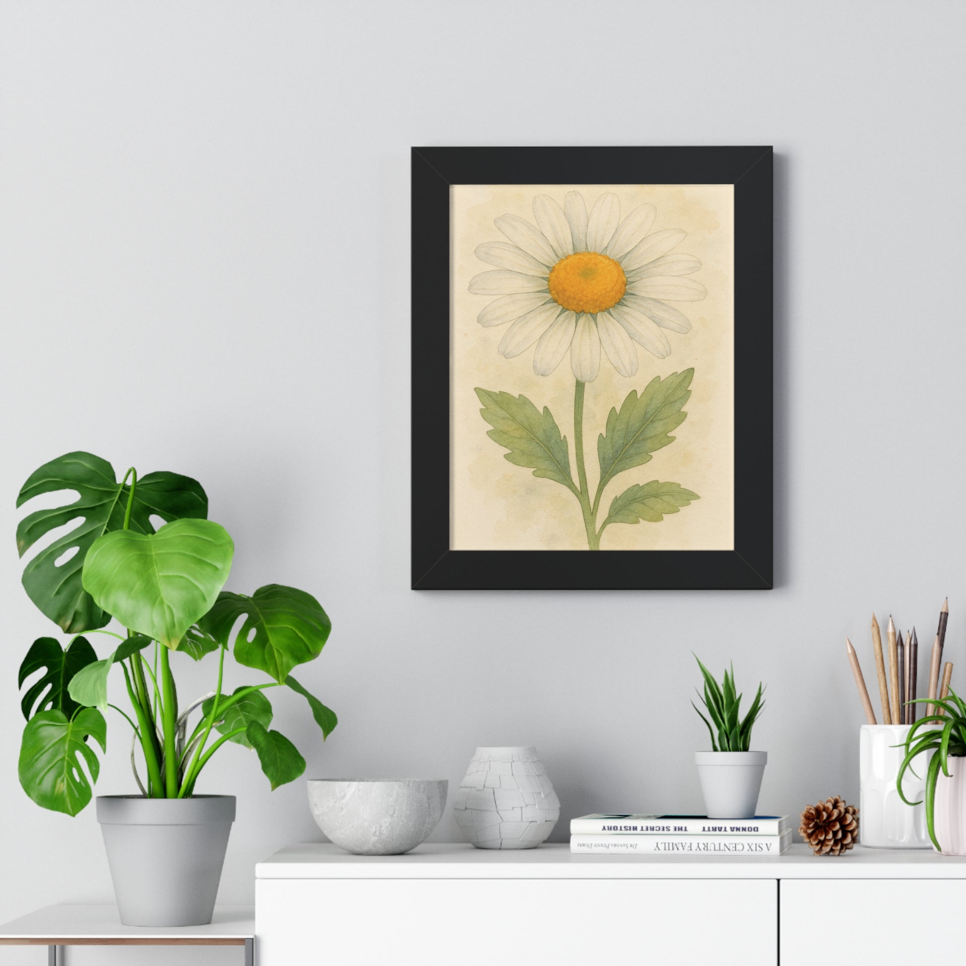 Framed Vertical Poster