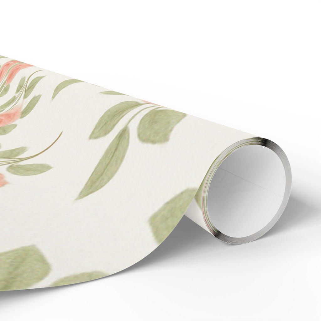 Vintage Rose Garden Wrapping Paper