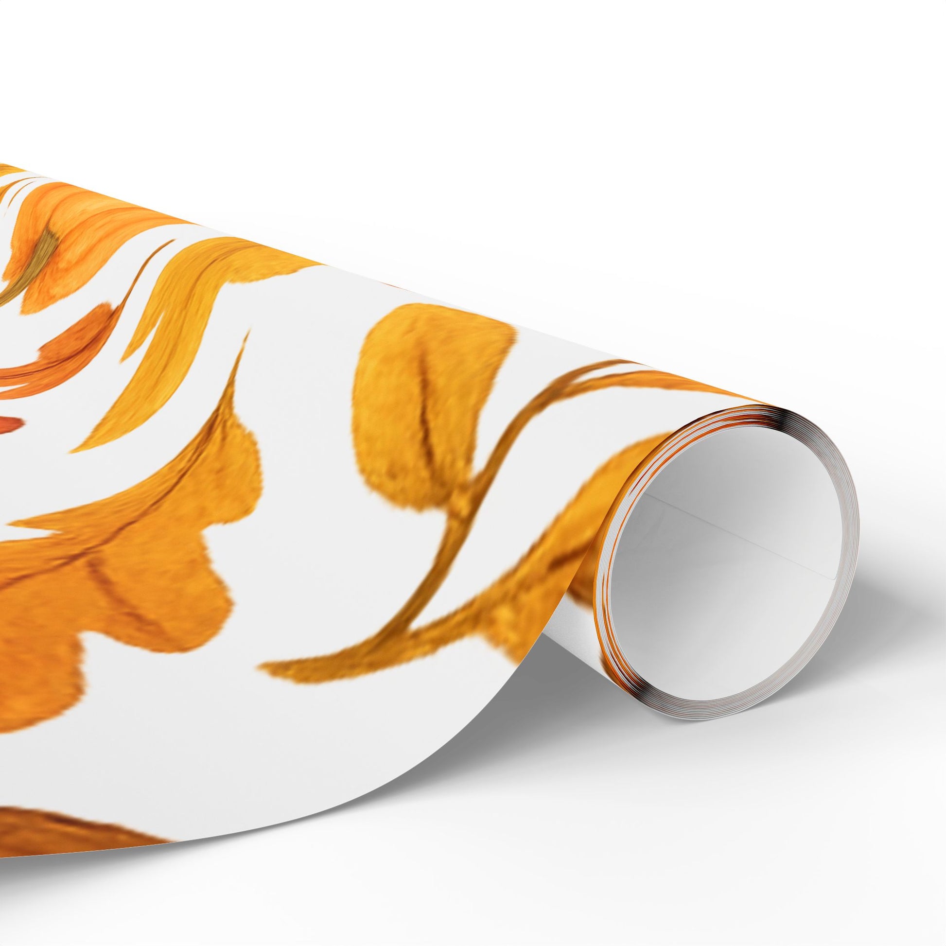 Autumn Pumpkin Wrapping Paper, Fall Gift Wrap, Seasonal Packaging, Thanksgiving Decor, Eco-Friendly Gift Wrap