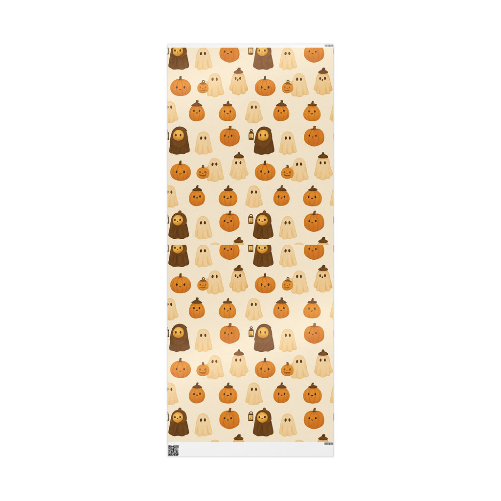 Halloween Enchanted Companions Wrapping Paper, Fall Party Supplies, Eco-Friendly Packaging