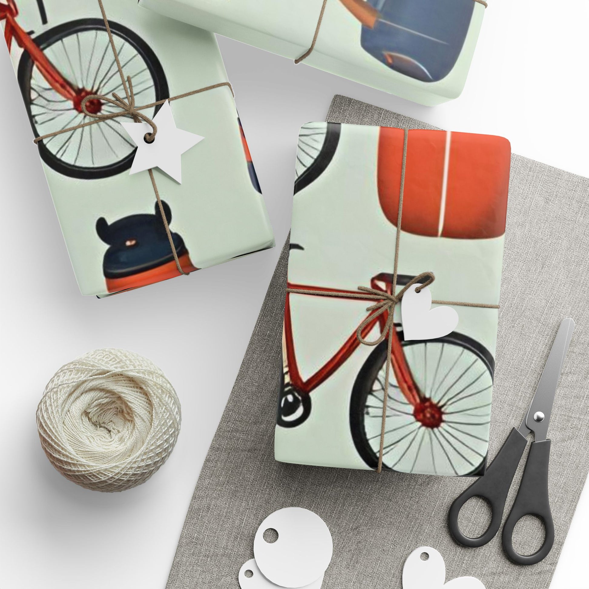 The Bicyclist Wrapping Paper