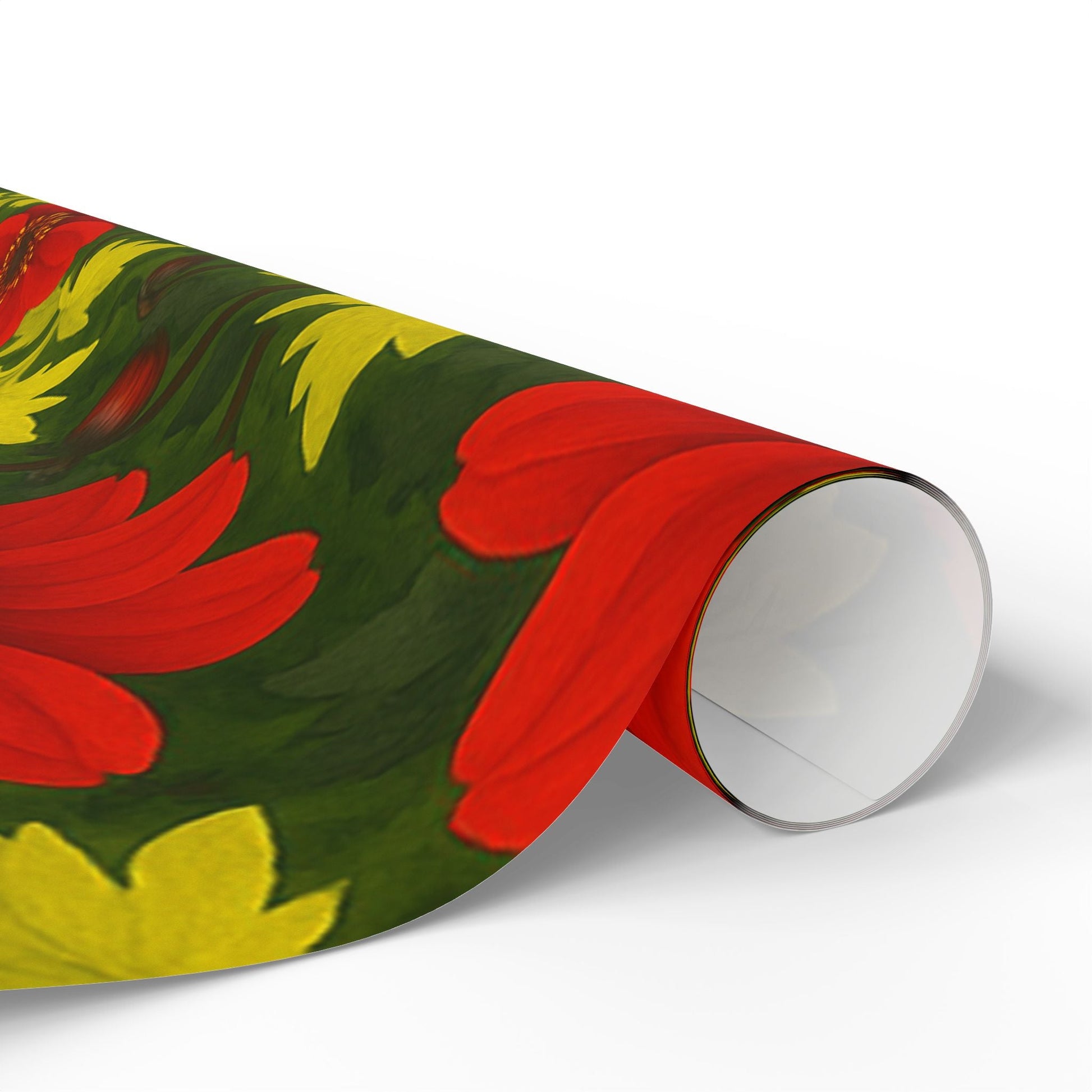 Vibrant Floral Wrapping Paper - Perfect for Gifts and Celebrations