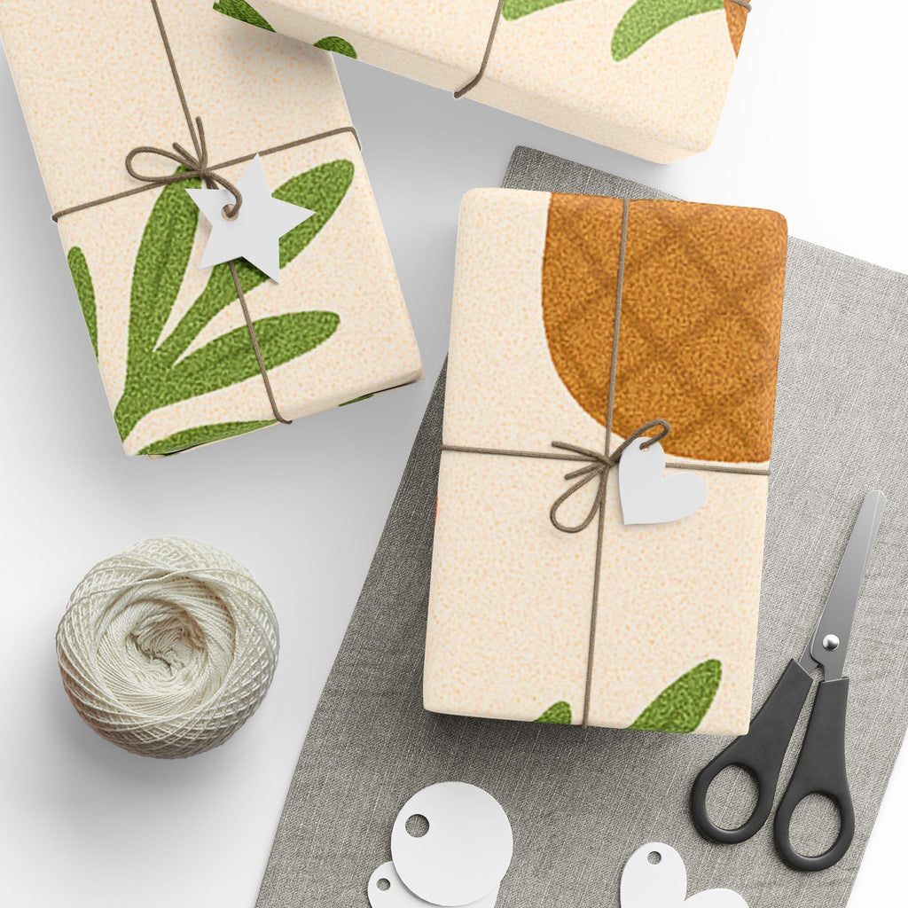 Watermelon and Pineapple Wrapping Papers