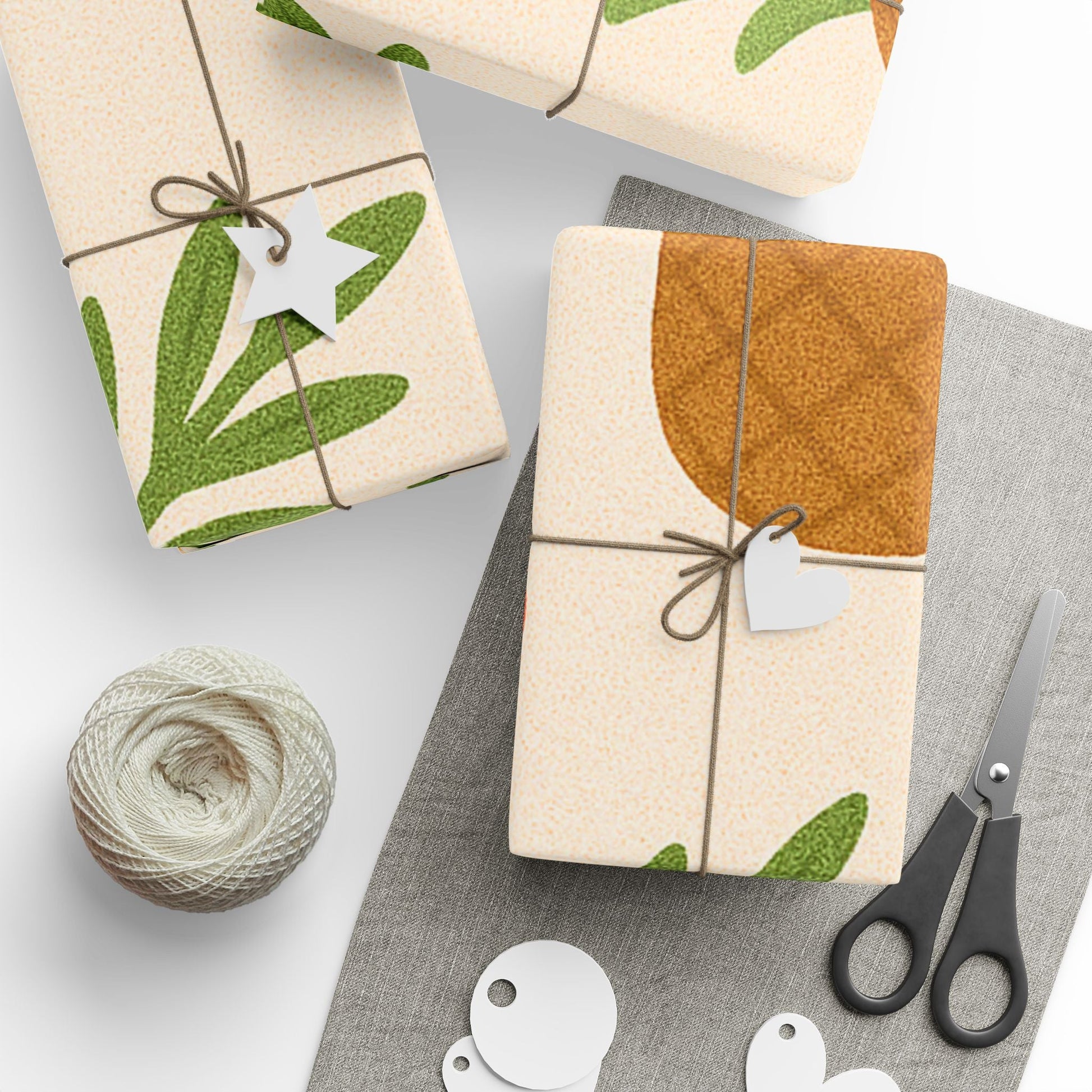 Watermelon and Pineapple Wrapping Papers