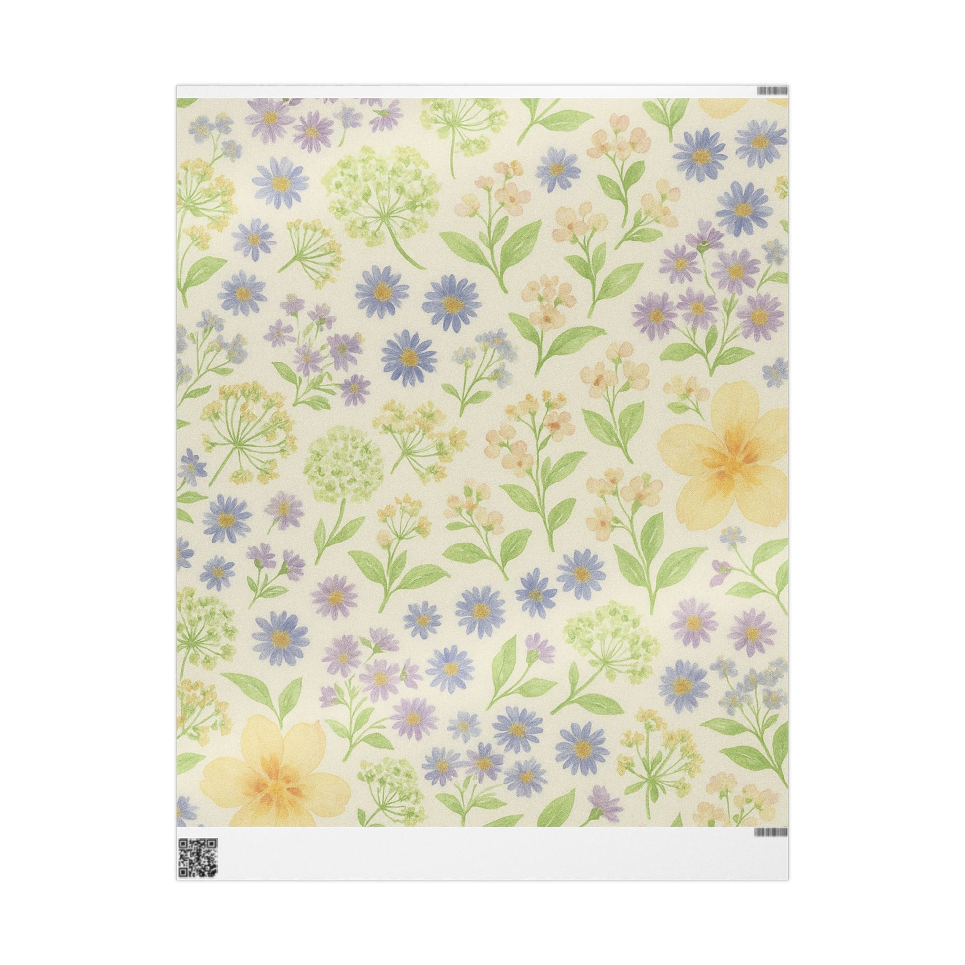 Floral Wrapping Paper - Elegant Flower Design for All Occasions