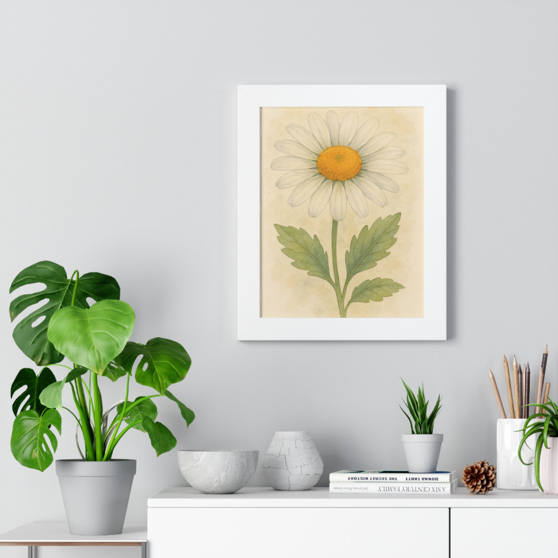 Framed Vertical Poster