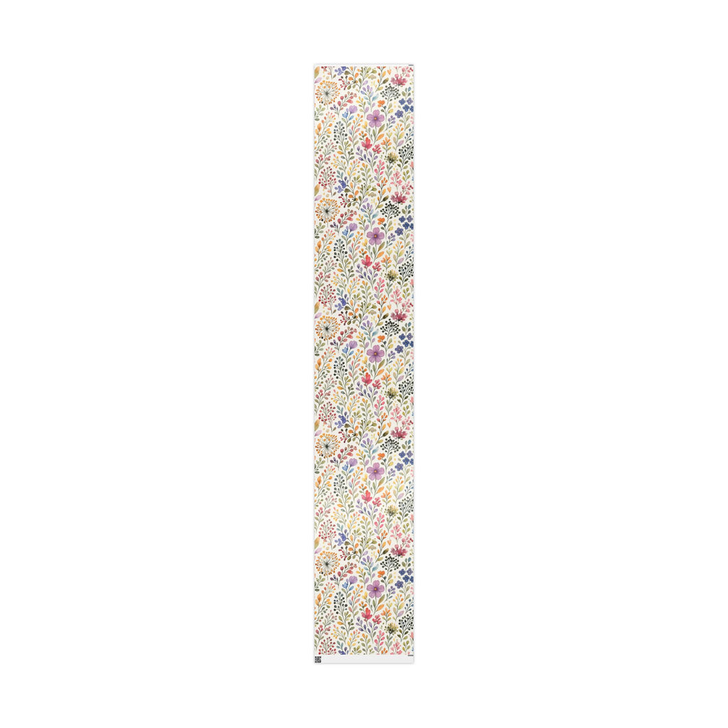 Delicate Watercolor Floral Wrapping Paper – Elegant Botanical Gift Wrap