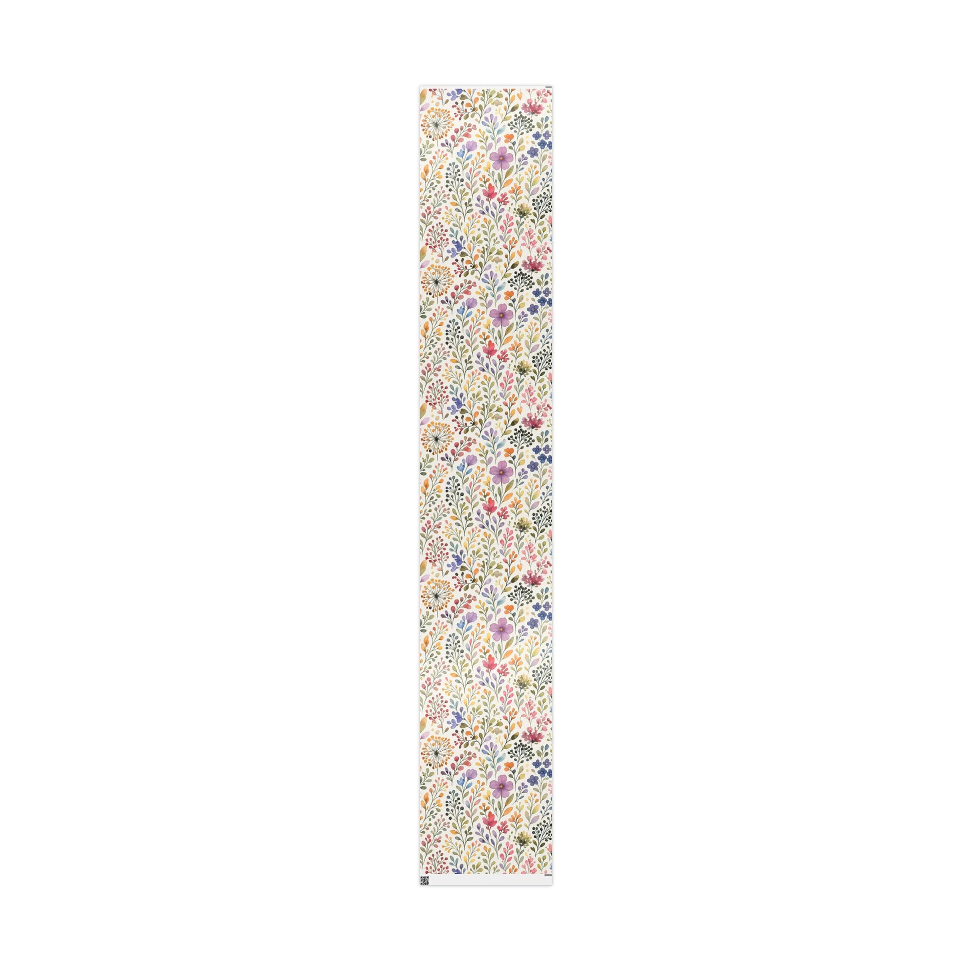 Delicate Watercolor Floral Wrapping Paper – Elegant Botanical Gift Wrap