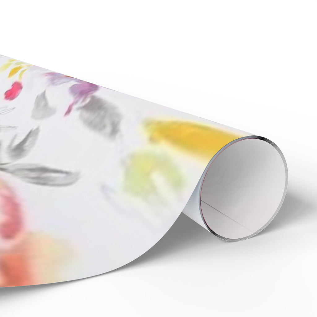 Floral Wrapping Paper - Elegant Gift Wrap for Special Occasions
