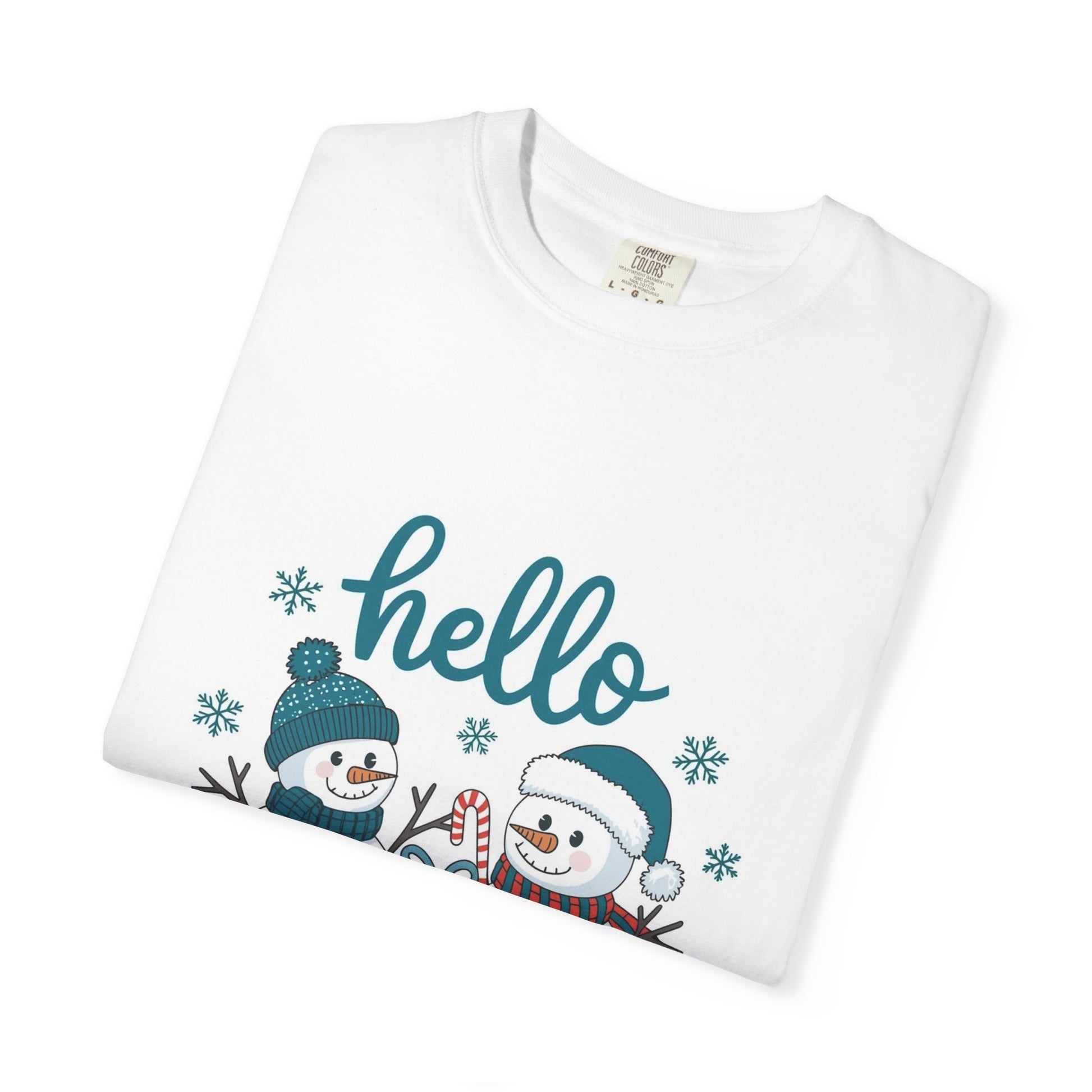 Hello Winter Snowman T-Shirt
