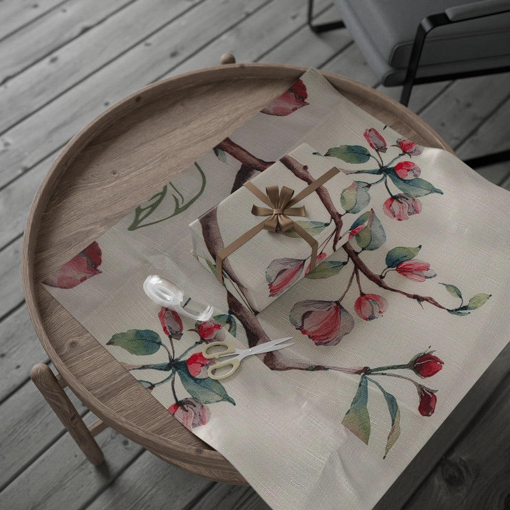 Elegant Floral Wrapping Paper | Perfect for Gifts and Celebrations