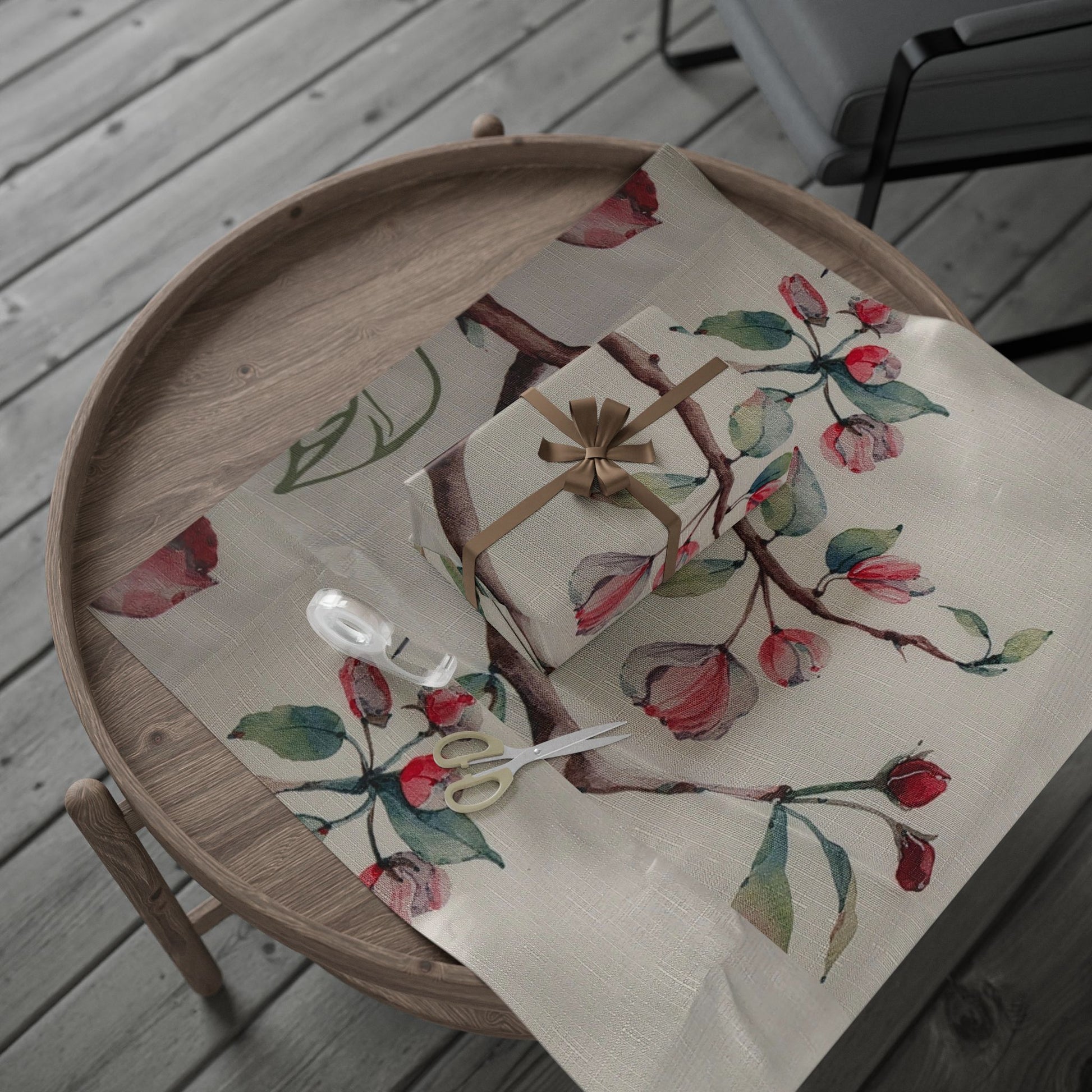 Elegant Floral Wrapping Paper | Perfect for Gifts and Celebrations