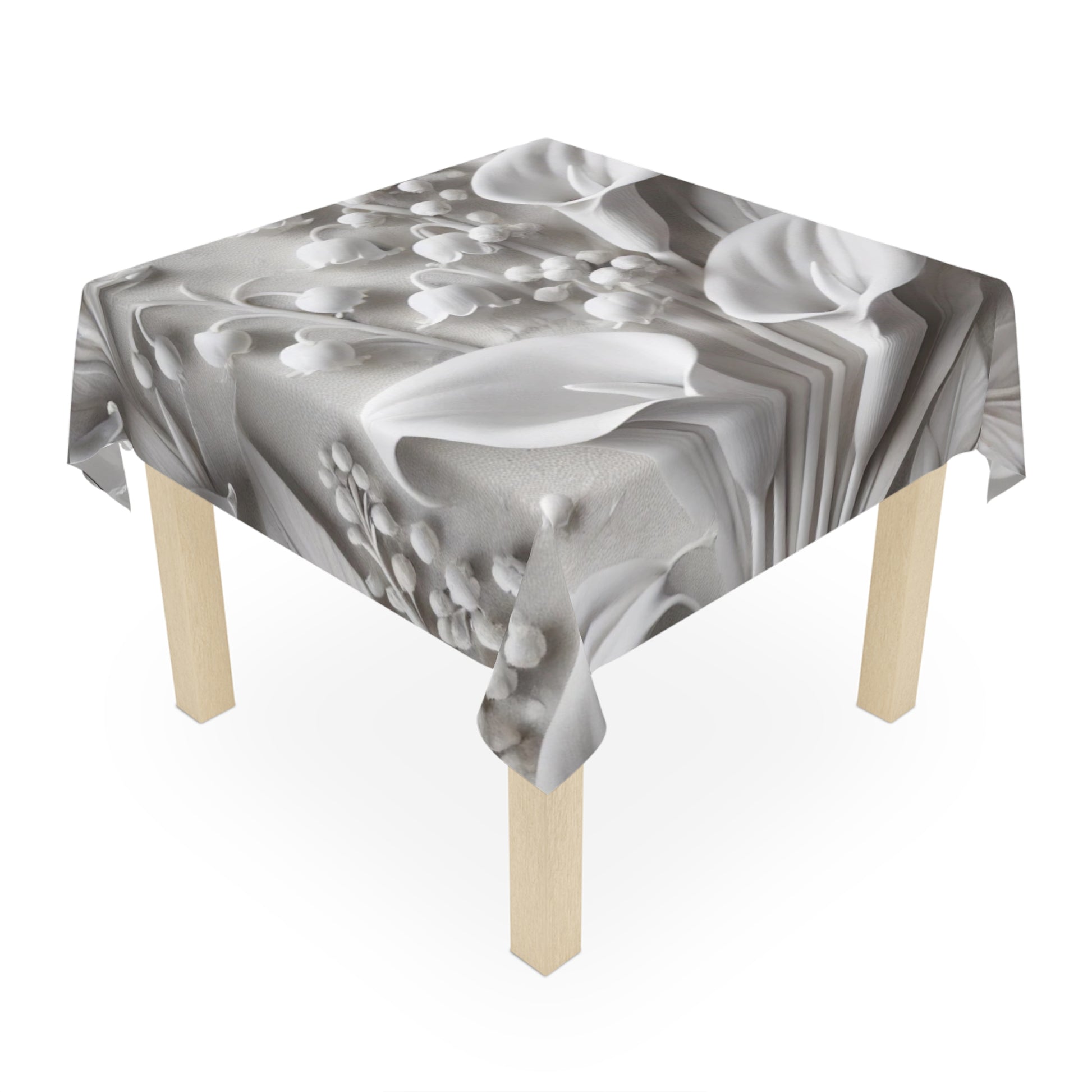 Elegant Floral Tablecloth for Sophisticated Dining Décor