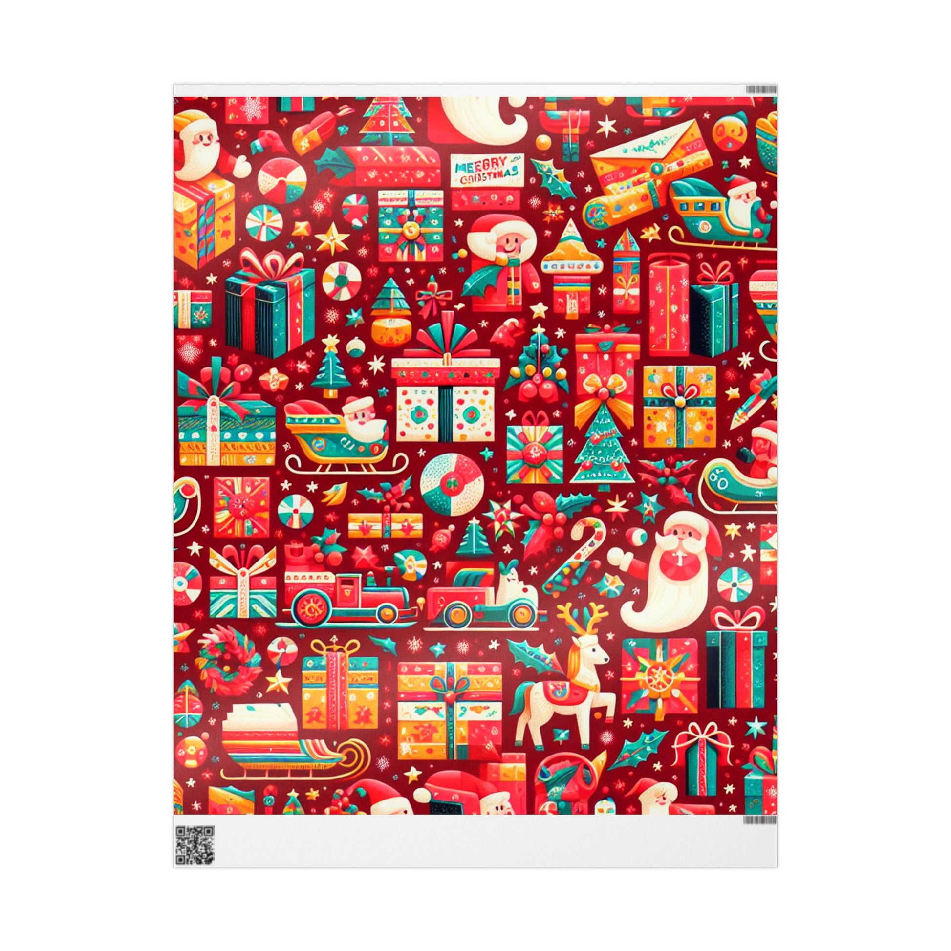 Festive Wrapping Paper, Holiday Gift Wrap, Colorful Christmas Wrapping, Birthday Present Wrap, Decorative Gift Wrapping Paper