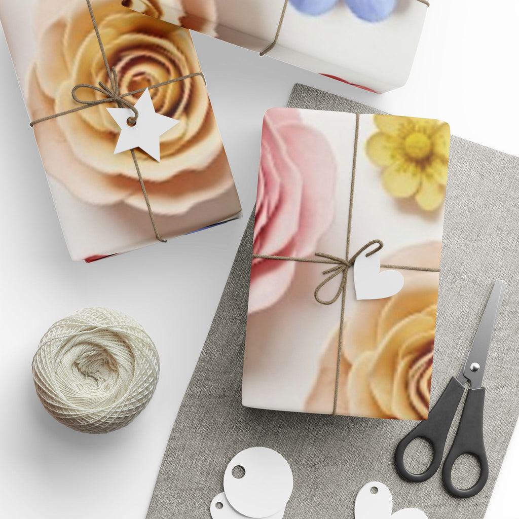 Elegant Floral Wrapping Paper - Perfect for Any Occasion