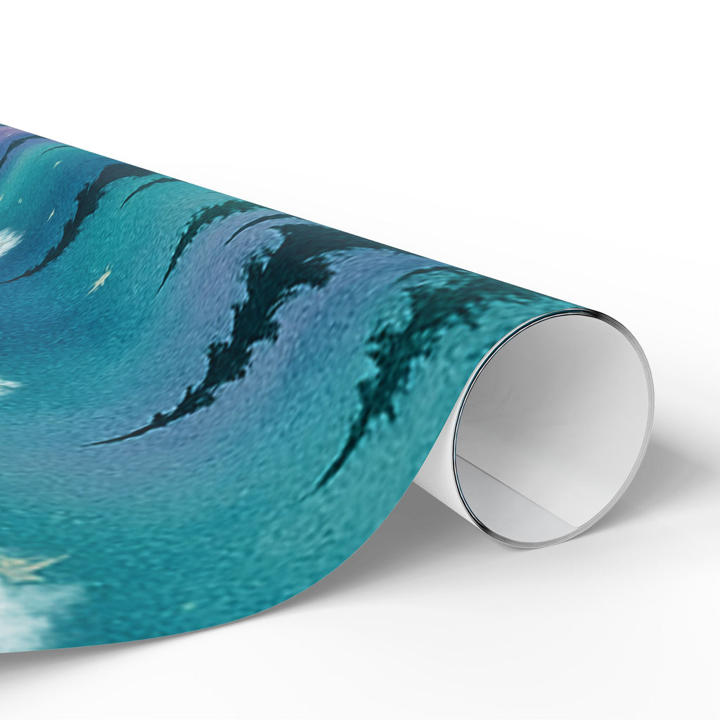 Artistic Wrapping Paper Set, Nature-Inspired Gift Wrap for Holidays, Birthday, Eco-Friendly Present Decor