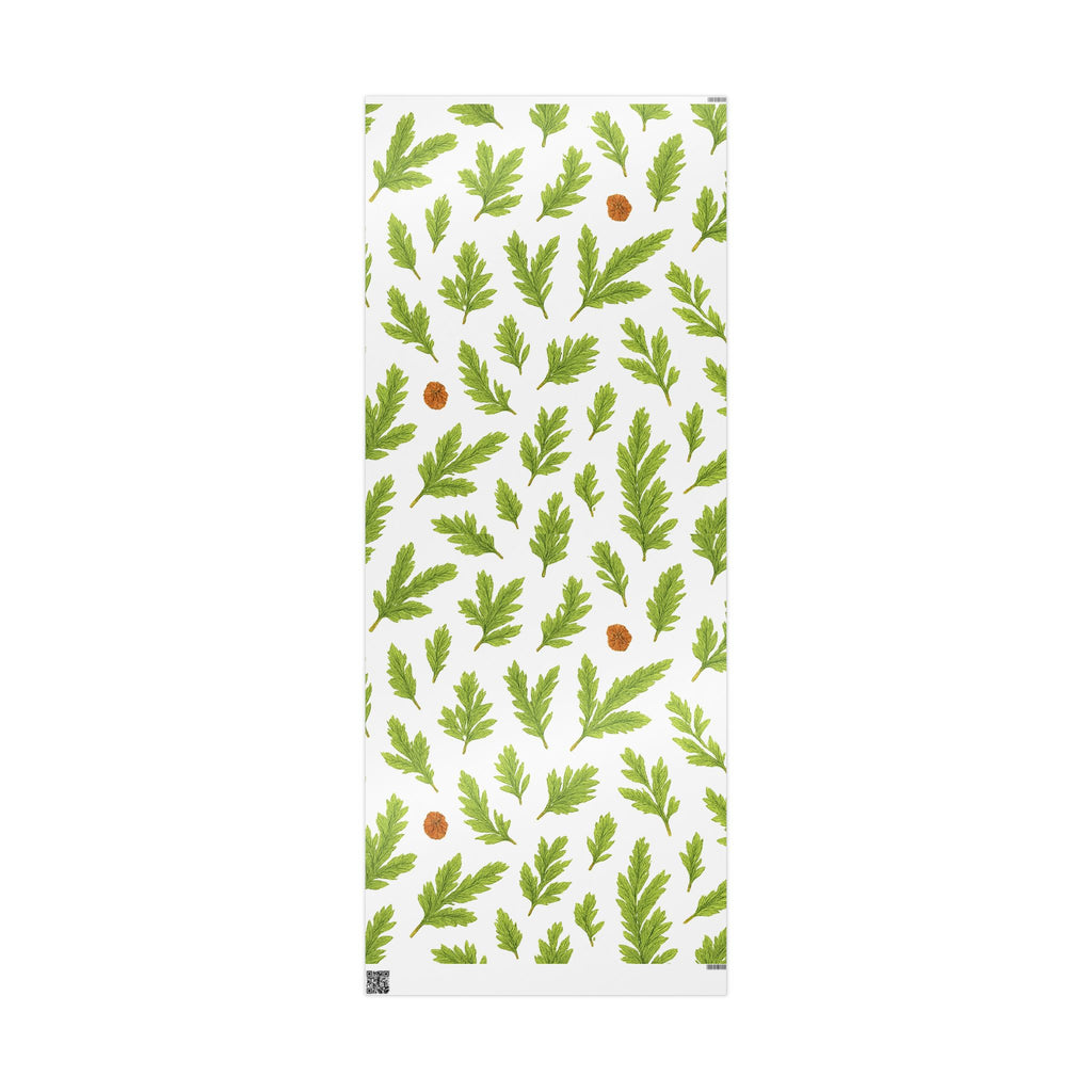 Nature-Inspired Wrapping Paper, Eco-Friendly Gift Wrap, Botanical Print, Perfect for Holidays, Birthdays, and Special Occasions