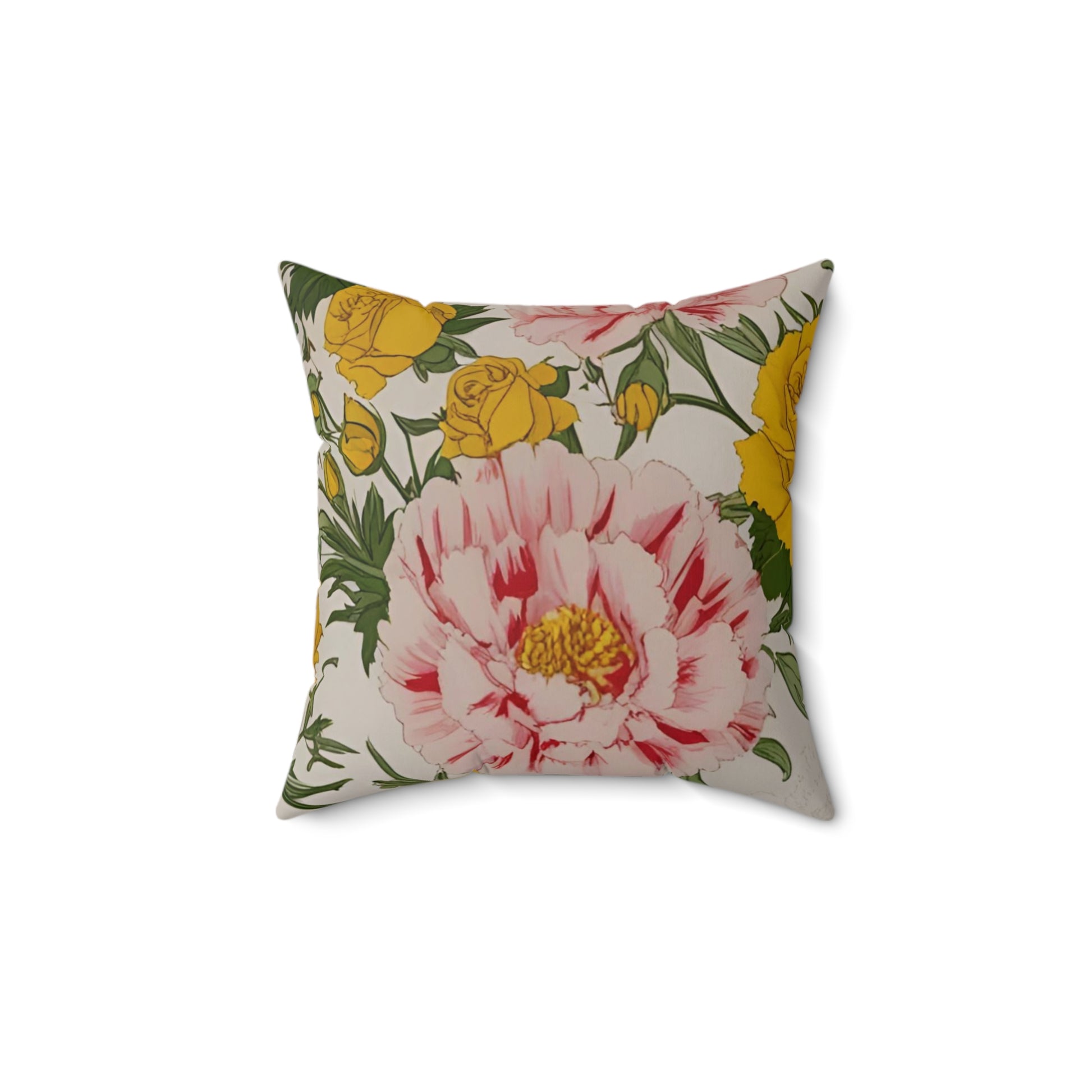 Spun Polyester Square Pillow
