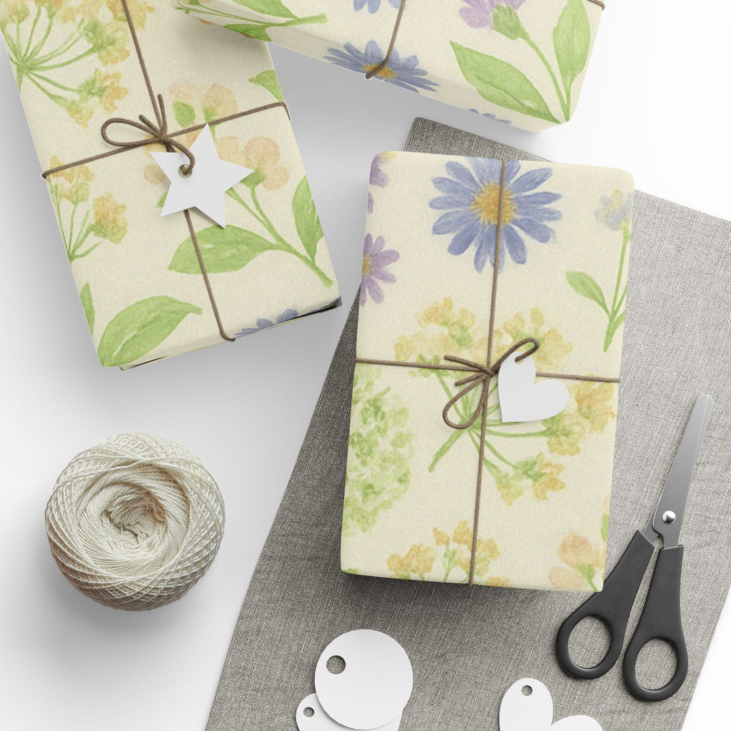 Floral Wrapping Paper - Elegant Flower Design for All Occasions