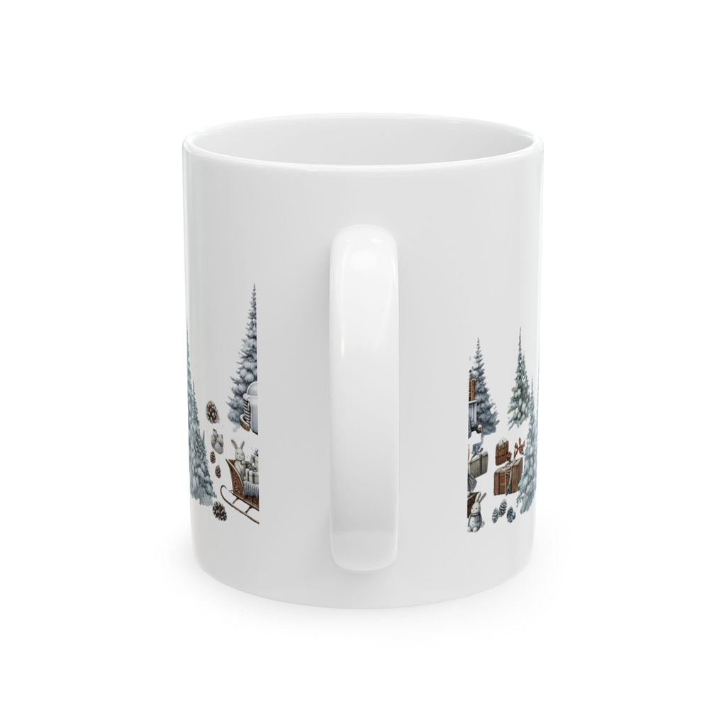 Whispers of Winter – Merry Christmas Truck Mug | Festive Vintage Holiday Drinkware by Paper Pleasures