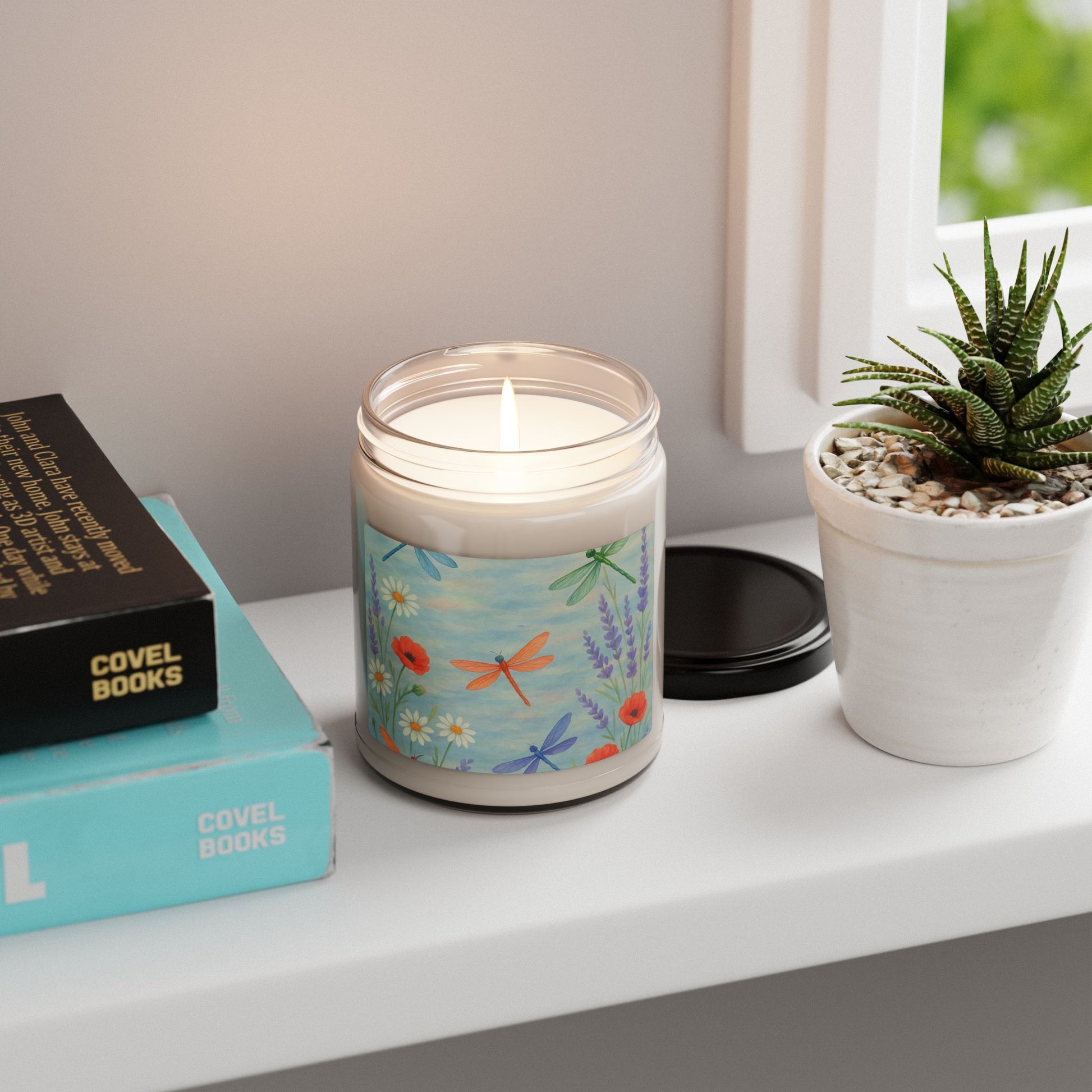 Dragon Fly Scented Soy Candle, 9oz