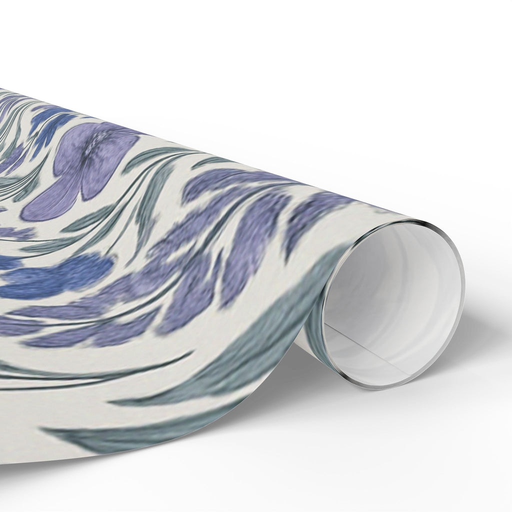 Lavender and Coneflower Wrapping Paper