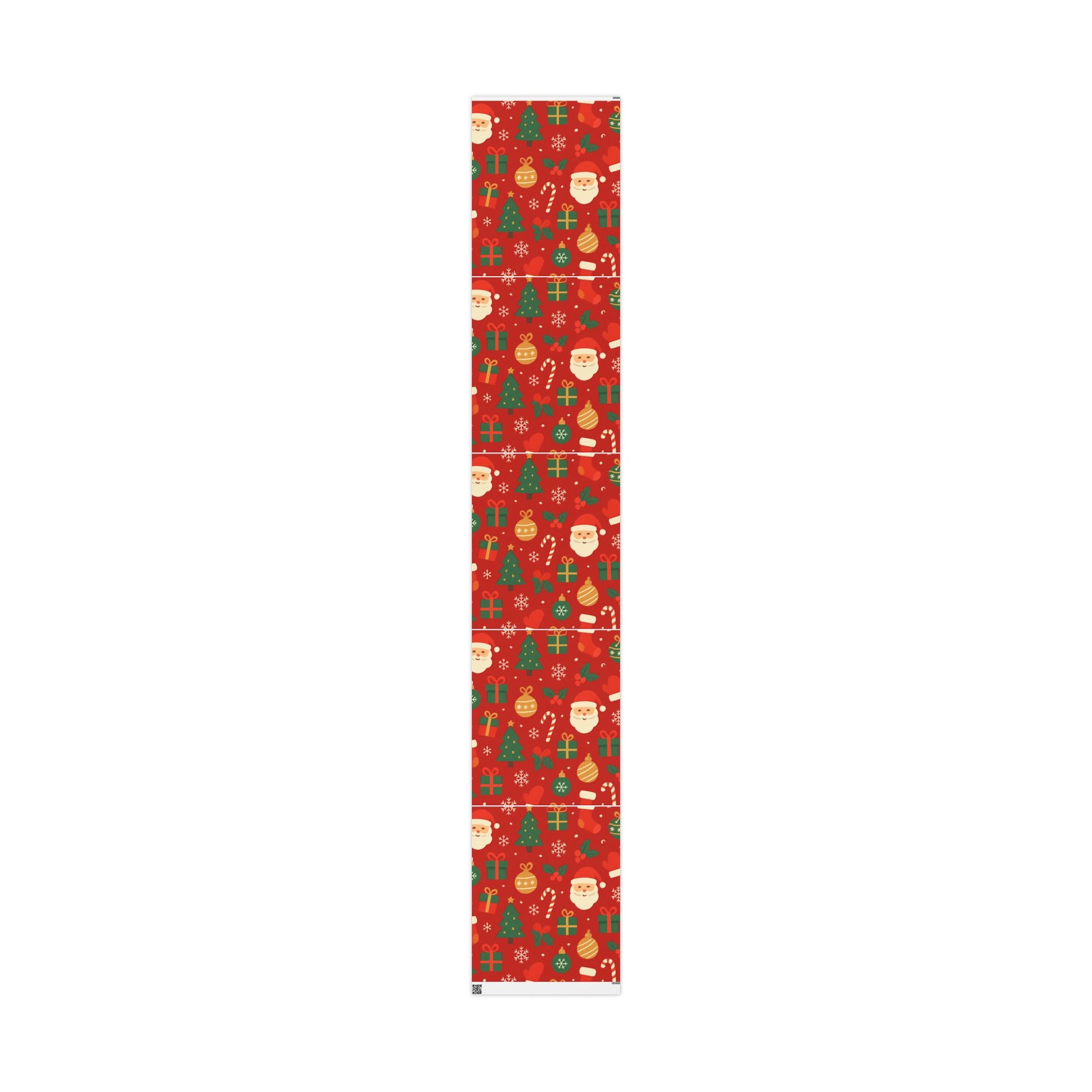 Festive Santa & Holiday Cheer Wrapping Paper – Bright Christmas Gift Wrap