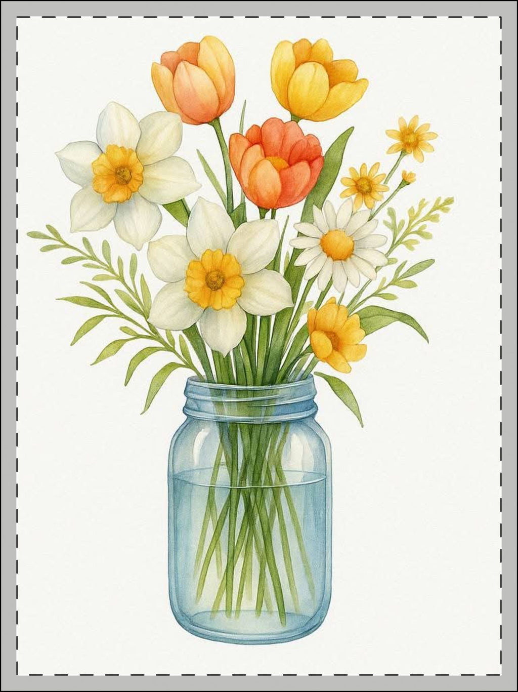 Framed Poster, Multi-Color